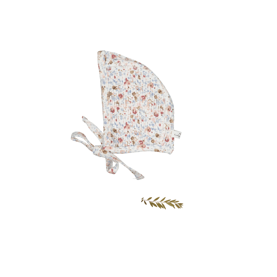 The Printed Bonnet - Evelyn Bonnet Lovely Littles