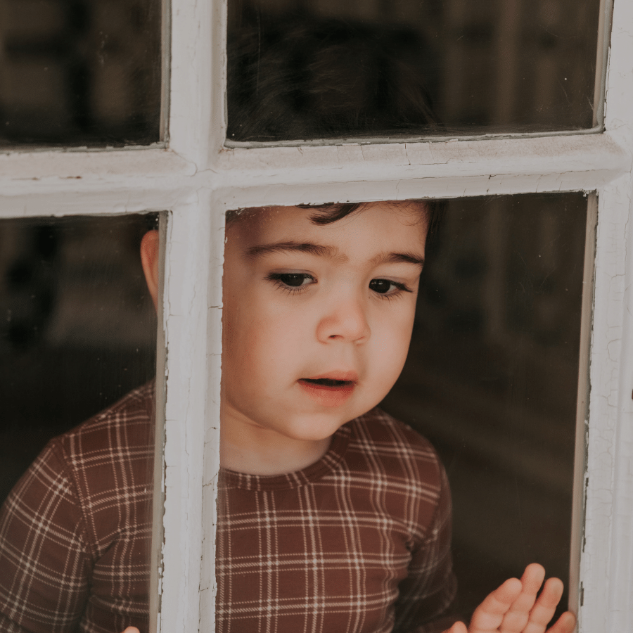 The Printed Long Sleeve Tee - Rustic Check