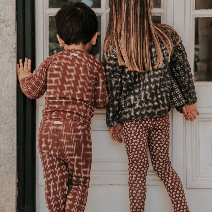 The Printed Legging - Rustic Floral