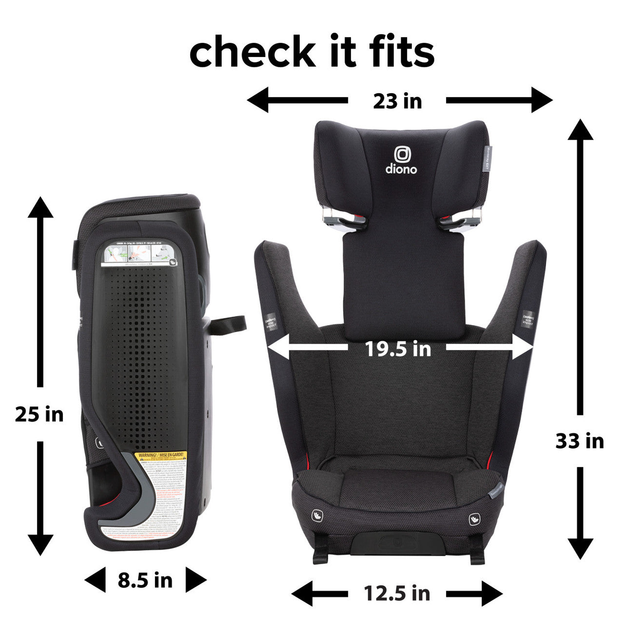Monterey® 6XT SafePlus® High-Back Booster Seat