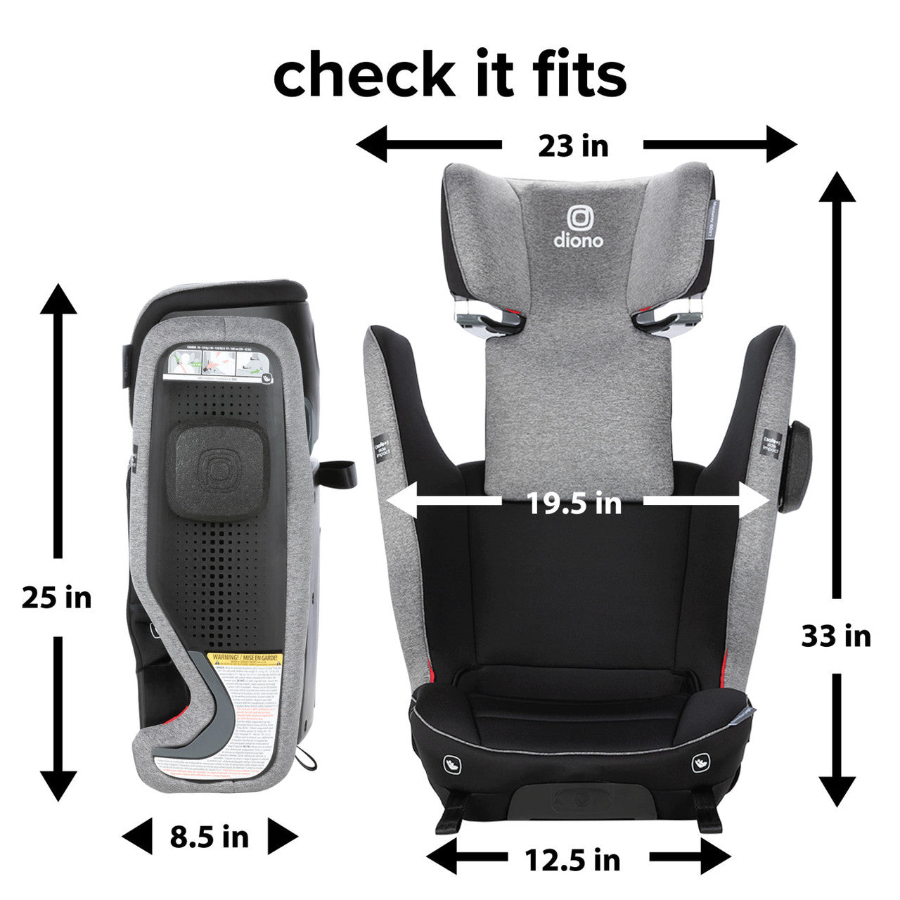 Monterey® 6DXT SafePlus® High-Back Booster Seat