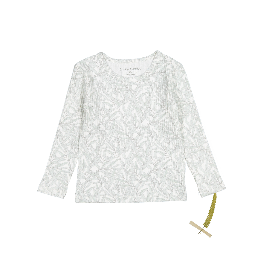 The Printed Long Sleeve Tee - Willa