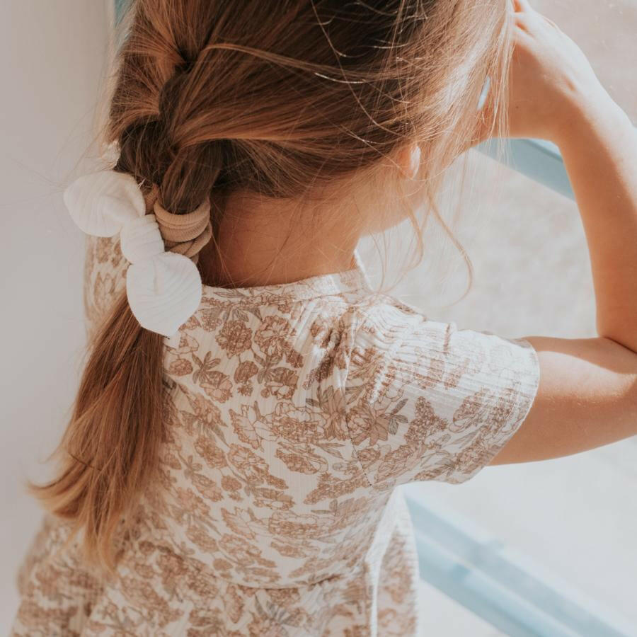 The Printed Short Sleeve Tee - Delilah Short Sleeve Tee Lovely Littles