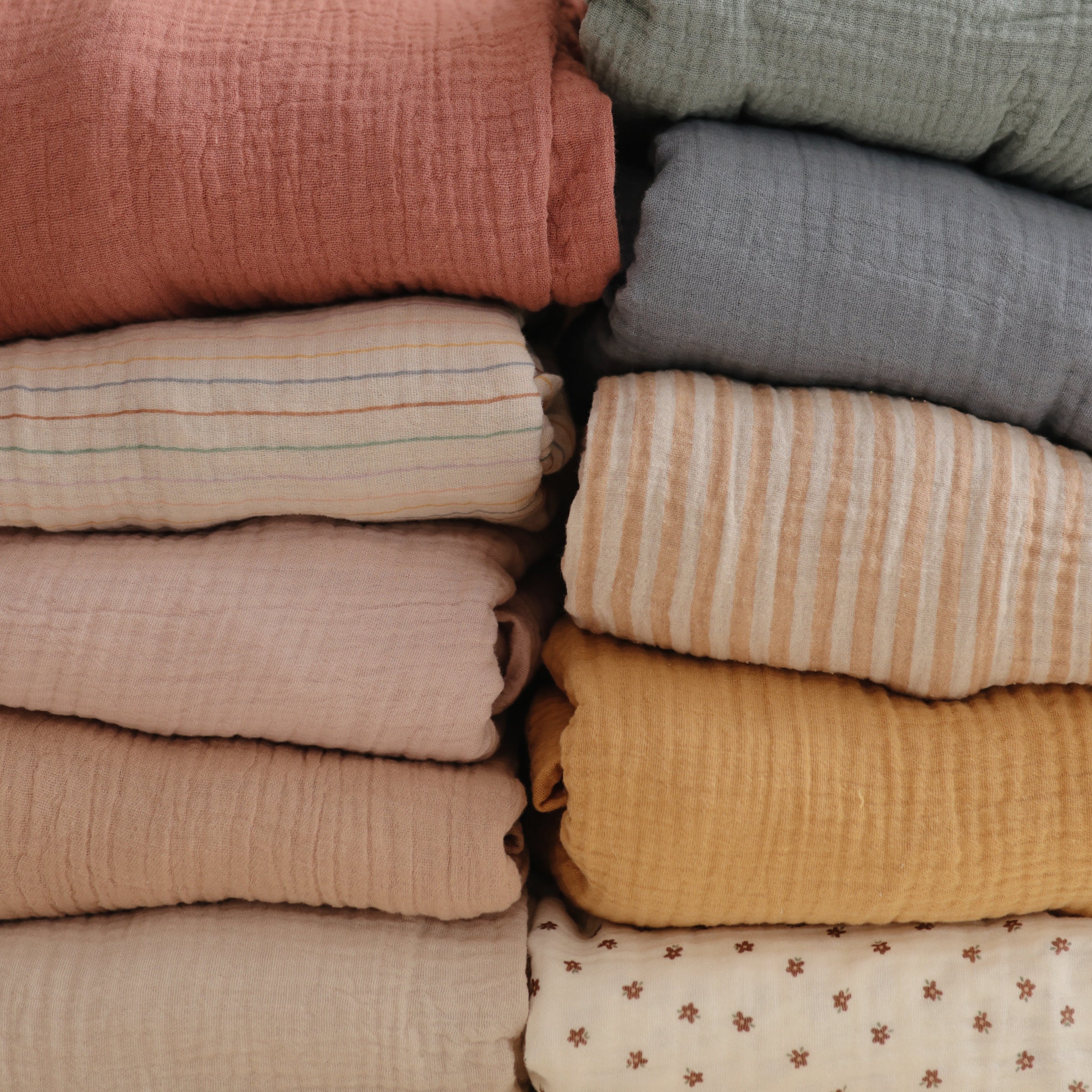 Mini Muslin Crib Sheet mini crib sheet Mushie