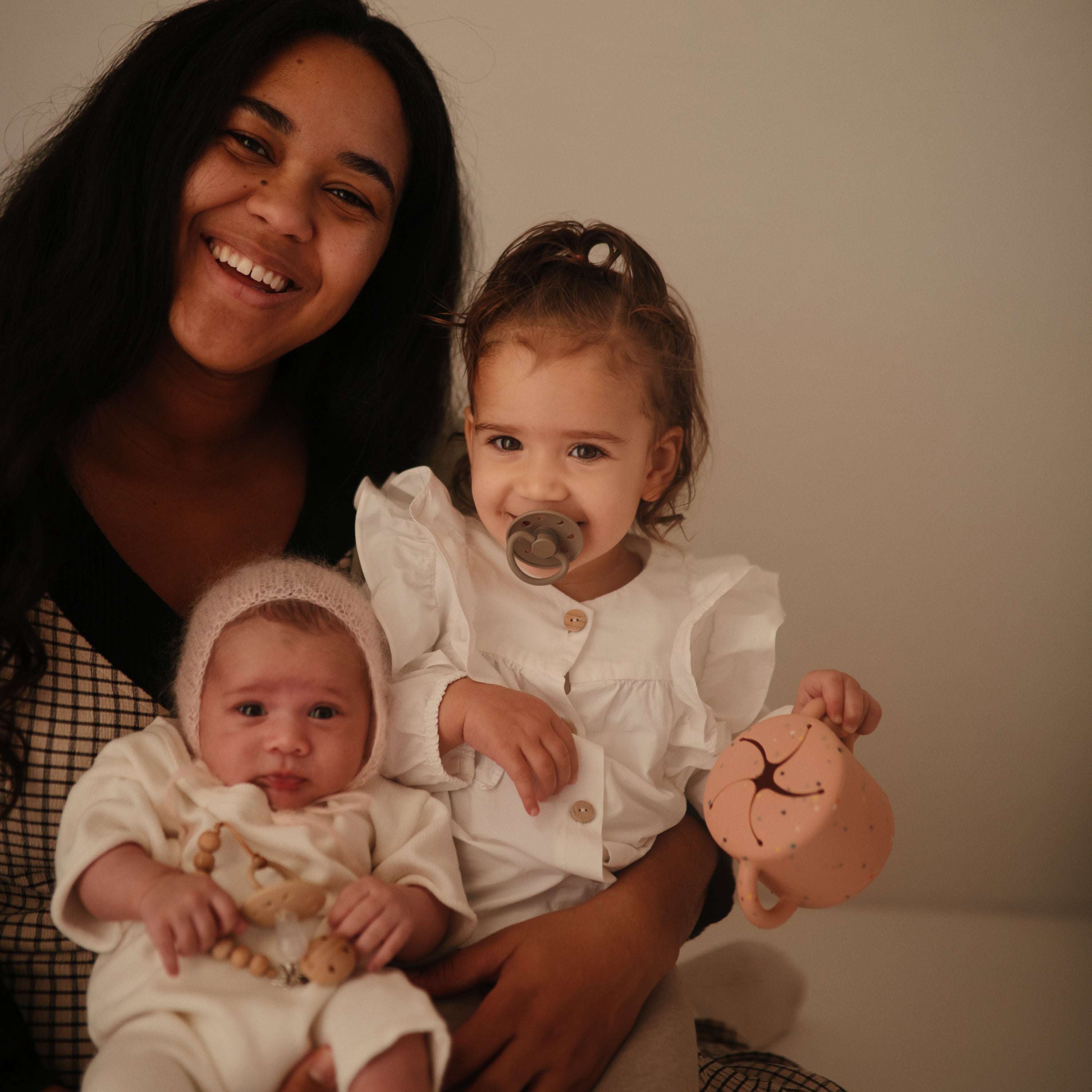 FRIGG Moon Silicone Pacifier 2-Pack FRIGG PACIFIERS Mushie