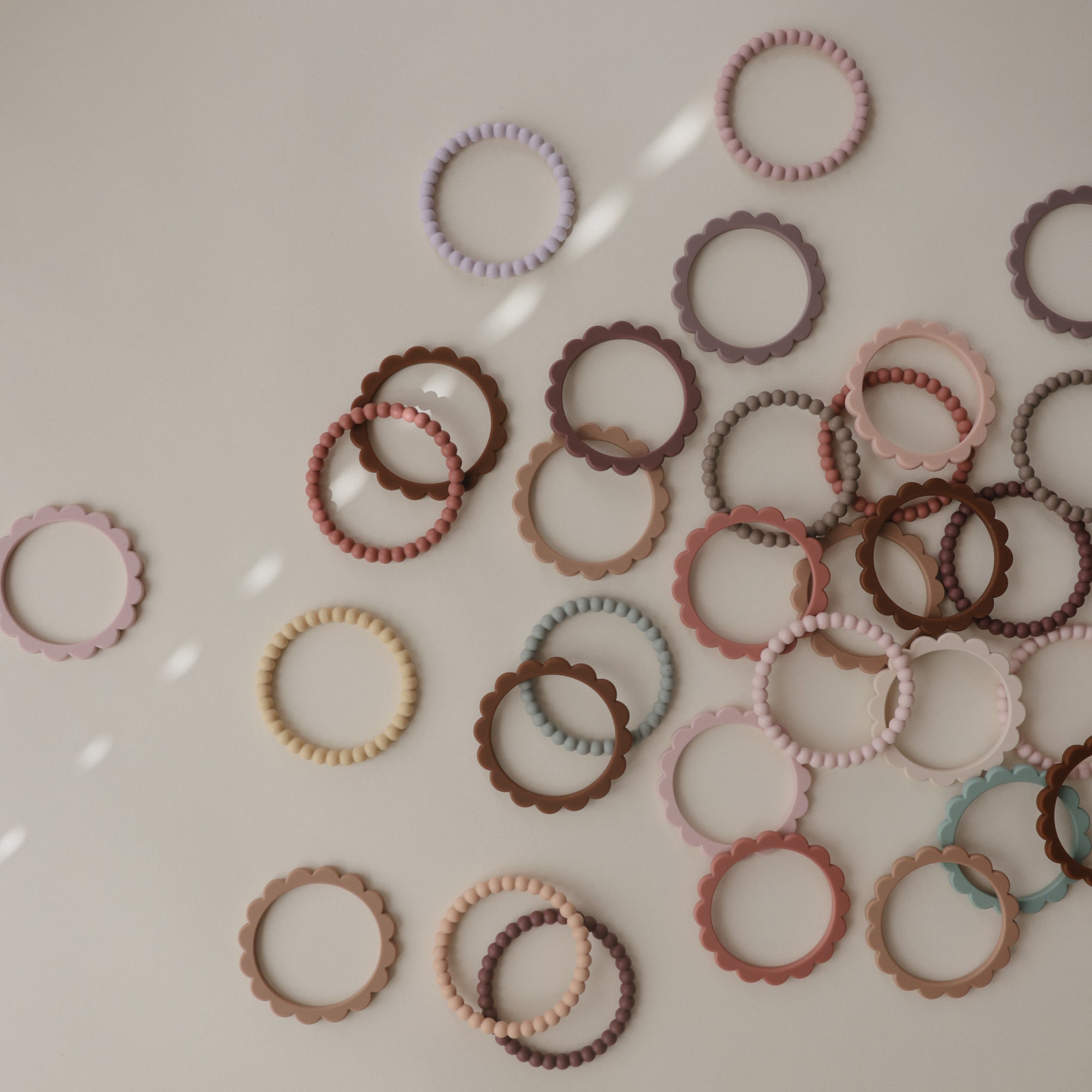 Pearl Teether Bracelet Pacifiers & Teethers Mushie