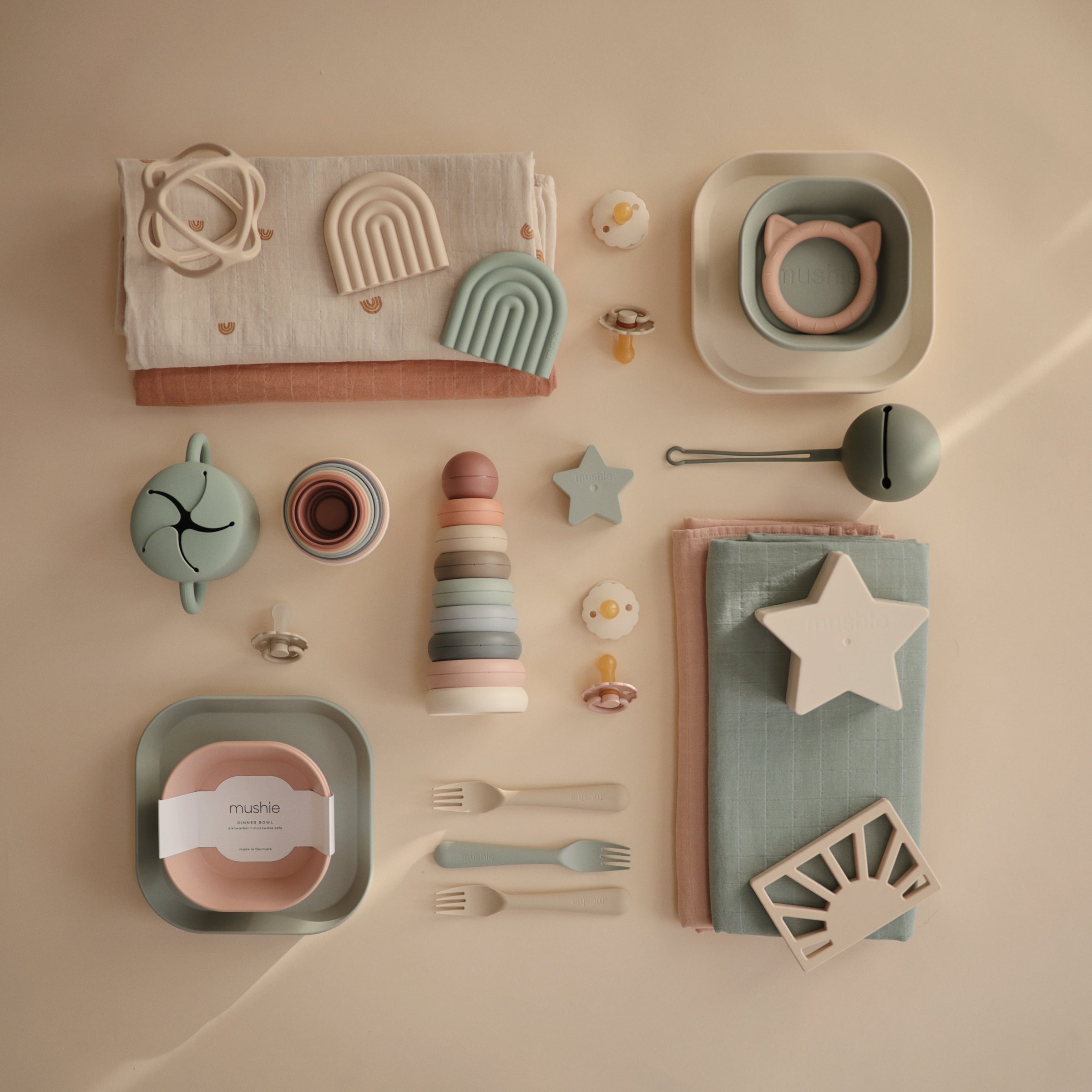 Stacking Rings Toy toys Mushie