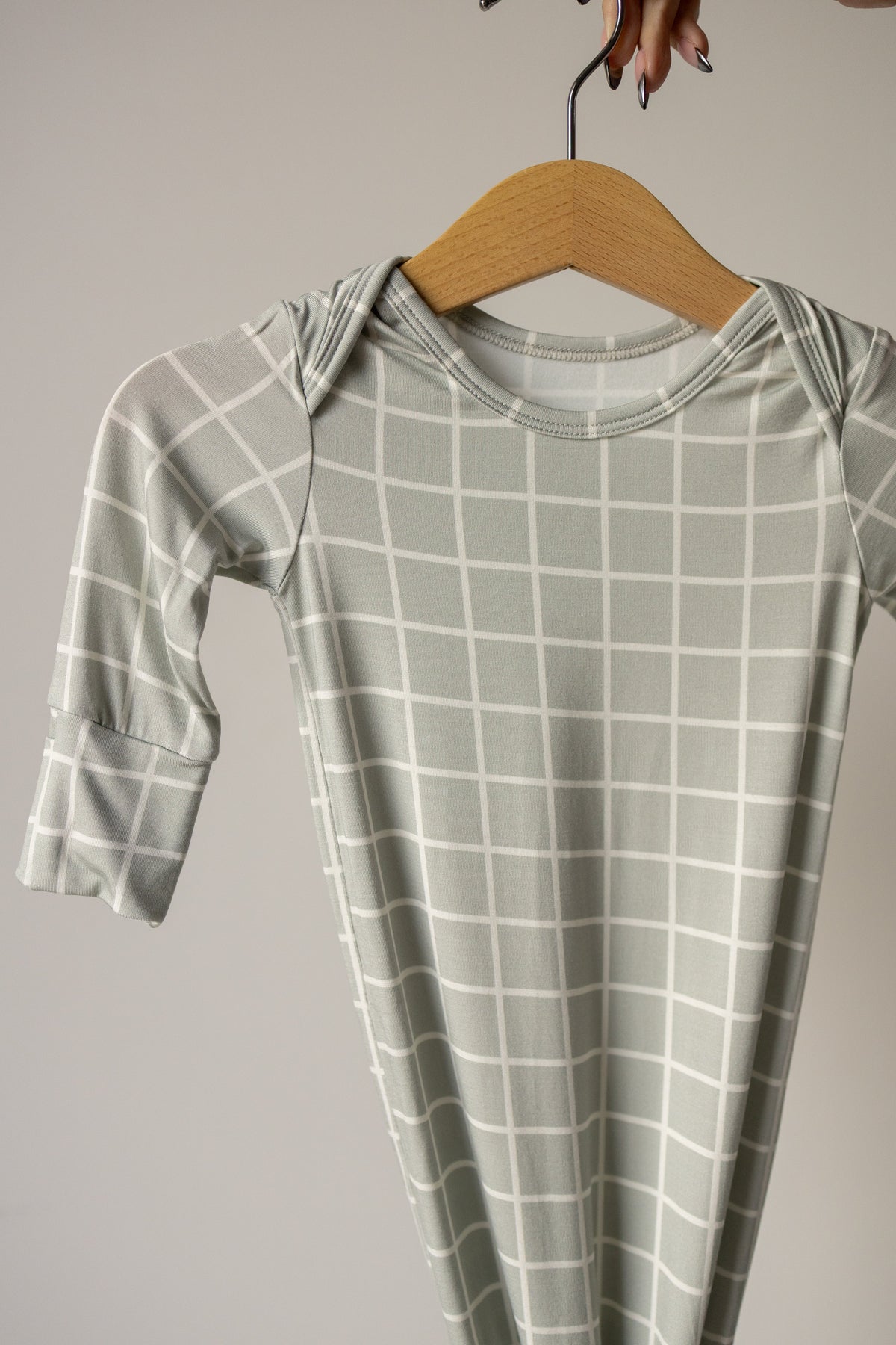 Bamboo Knotted Gown | Foggy Grid