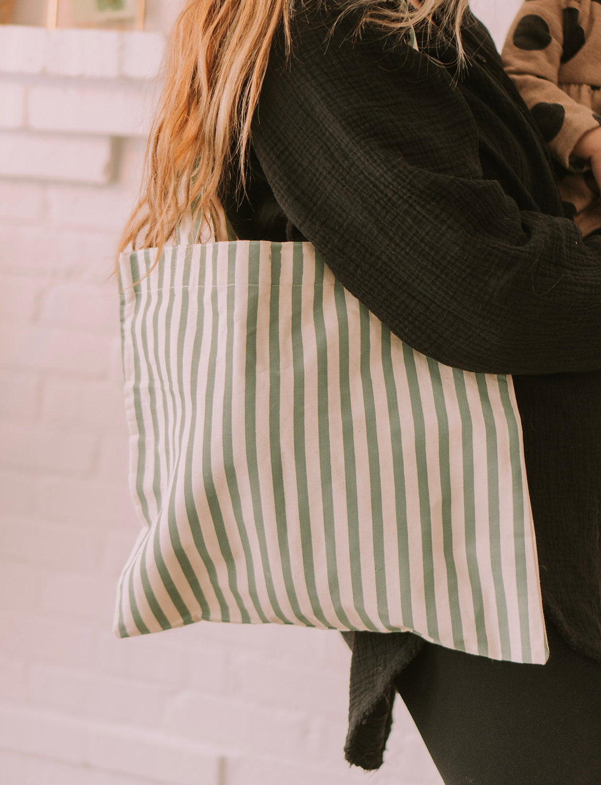 Brave Canvas Tote + Mini Tote Bag Set