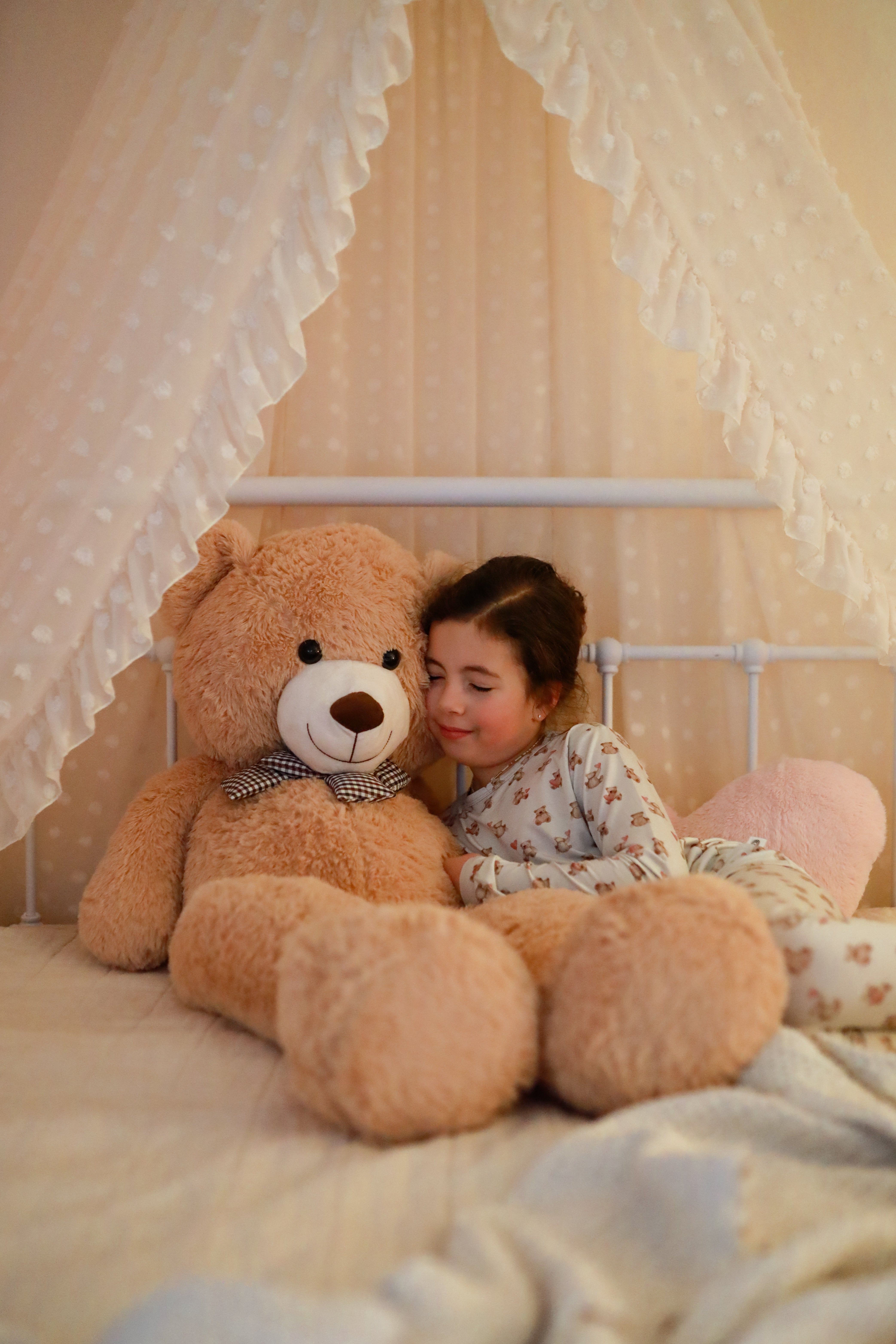 Valentines Teddy Bear 2pc Bamboo Pajamas