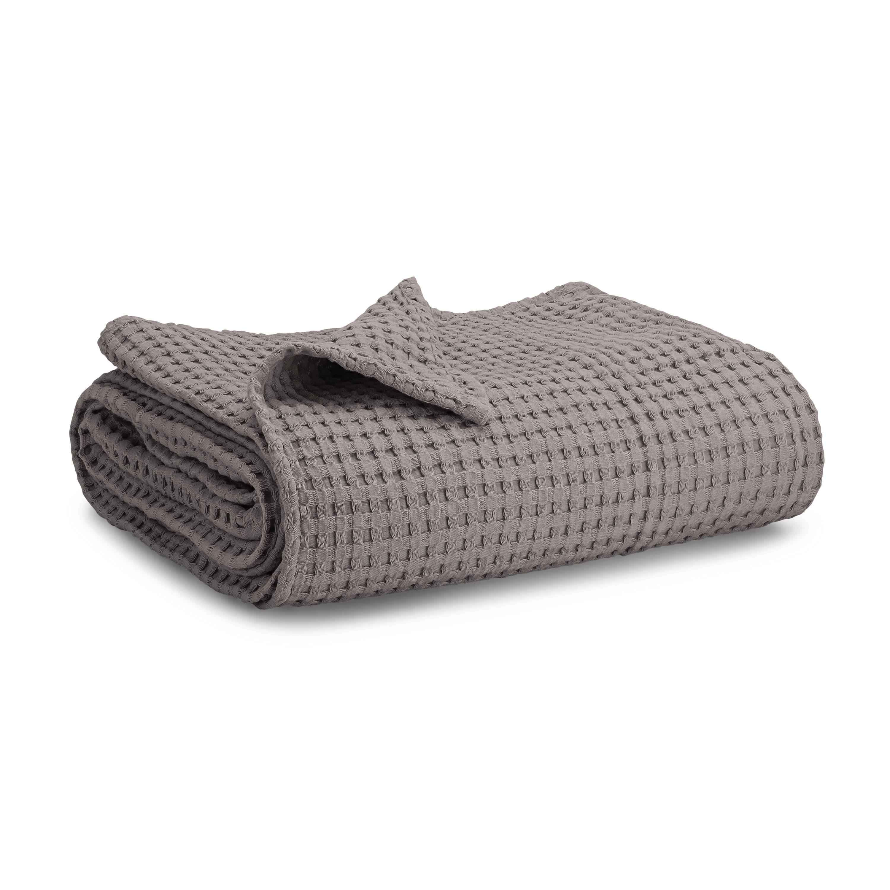 Baby Waffle Blankets in Charcoal