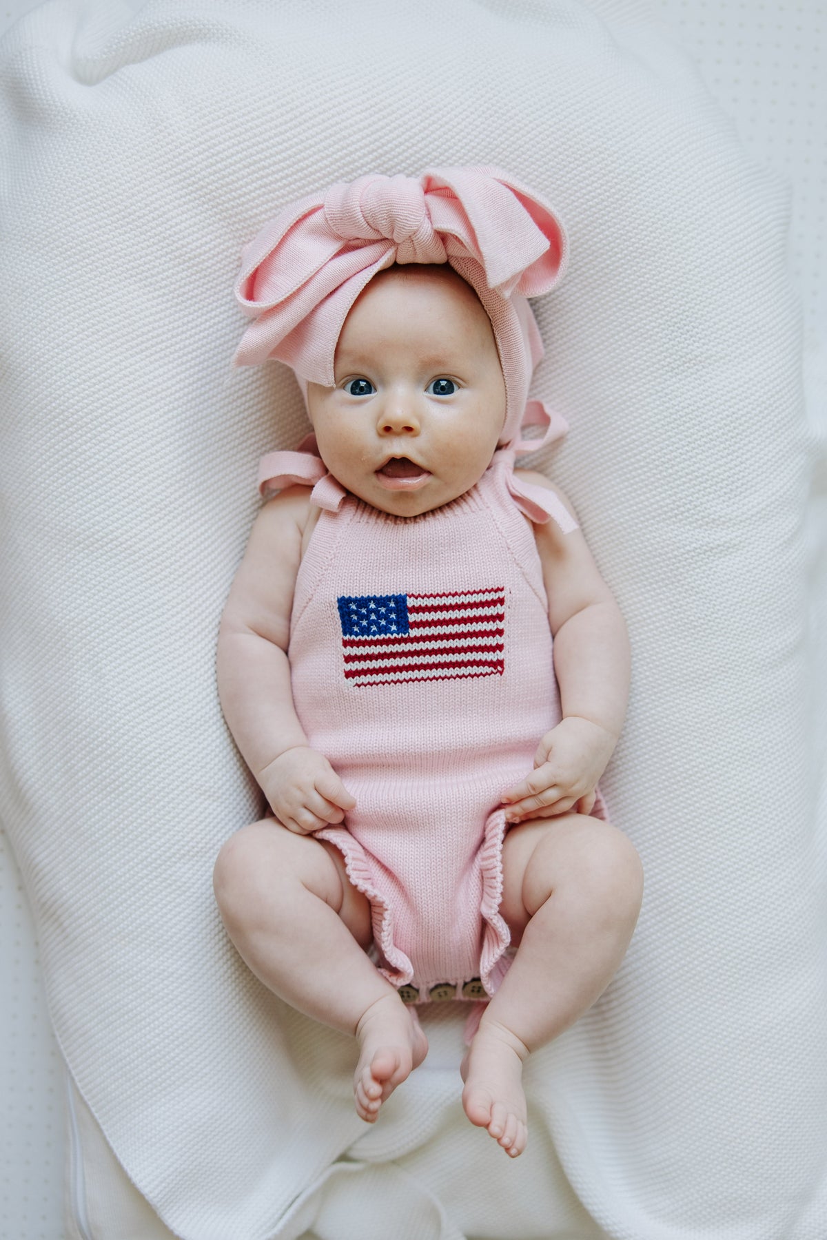 Americana Frills Romper