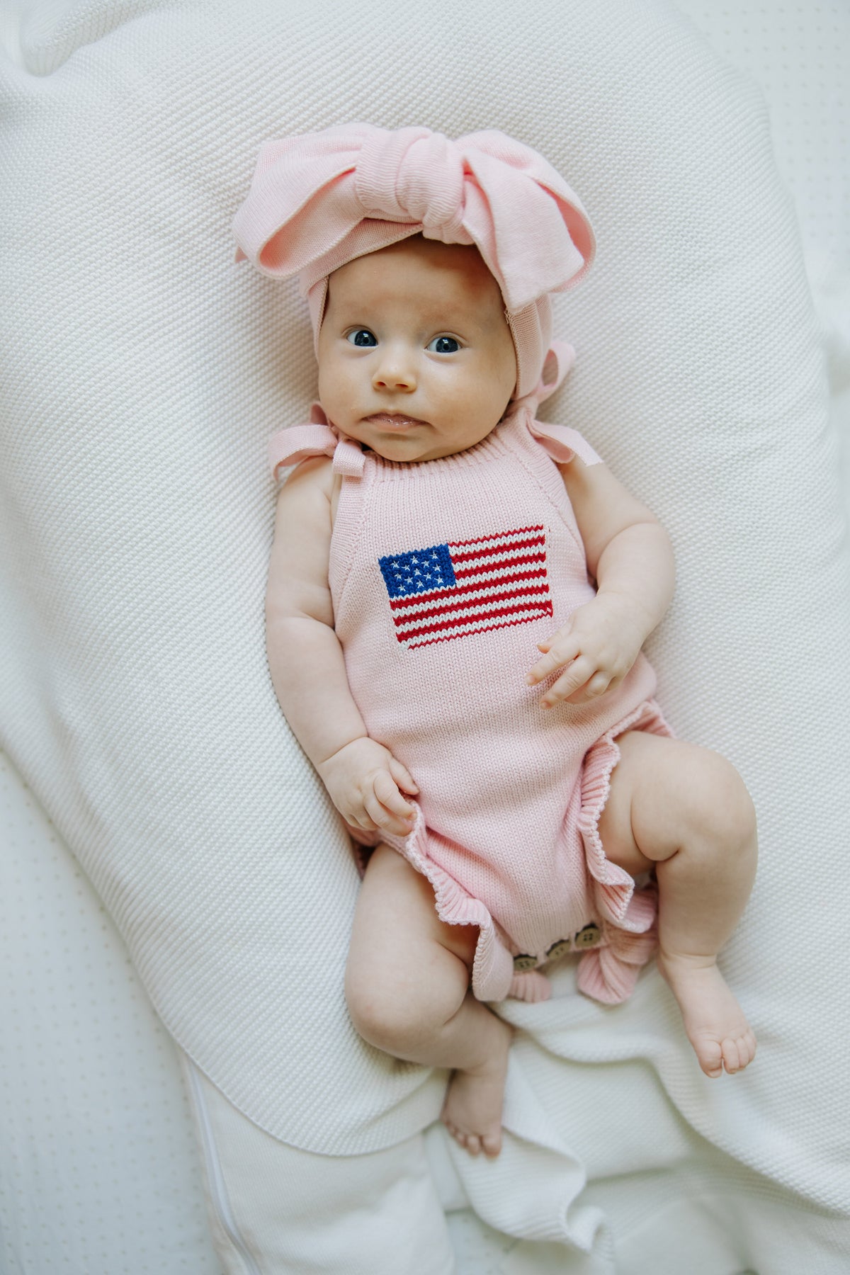 Americana Frills Romper