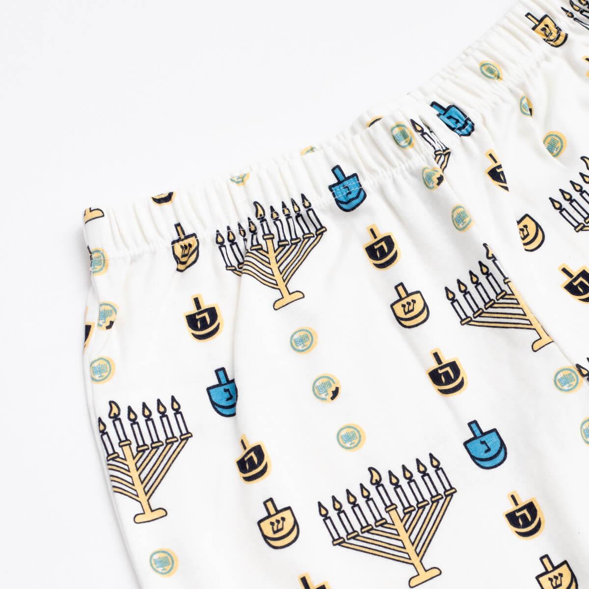 Adult Two-Piece Pajamas - Happy Hanukkah