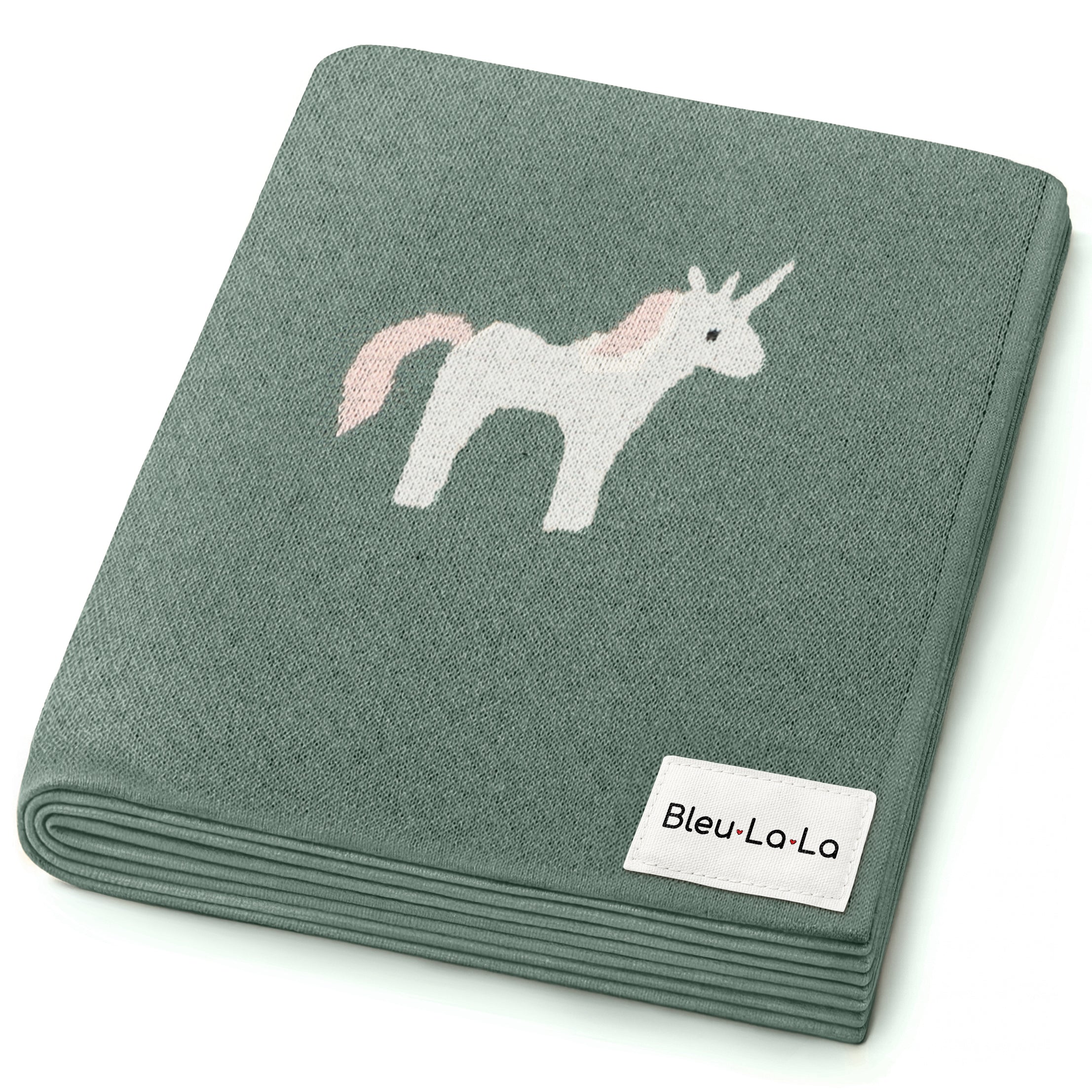 Knit Unicorn Blanket