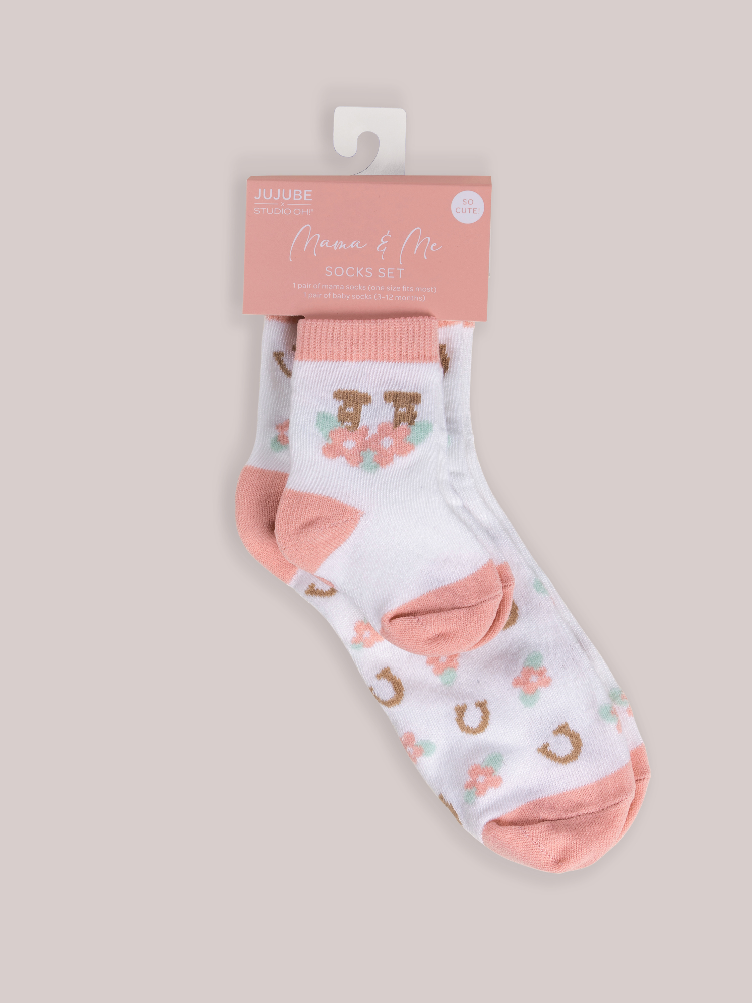 Mama & Me Matching Socks Set - Bloomin' Boot