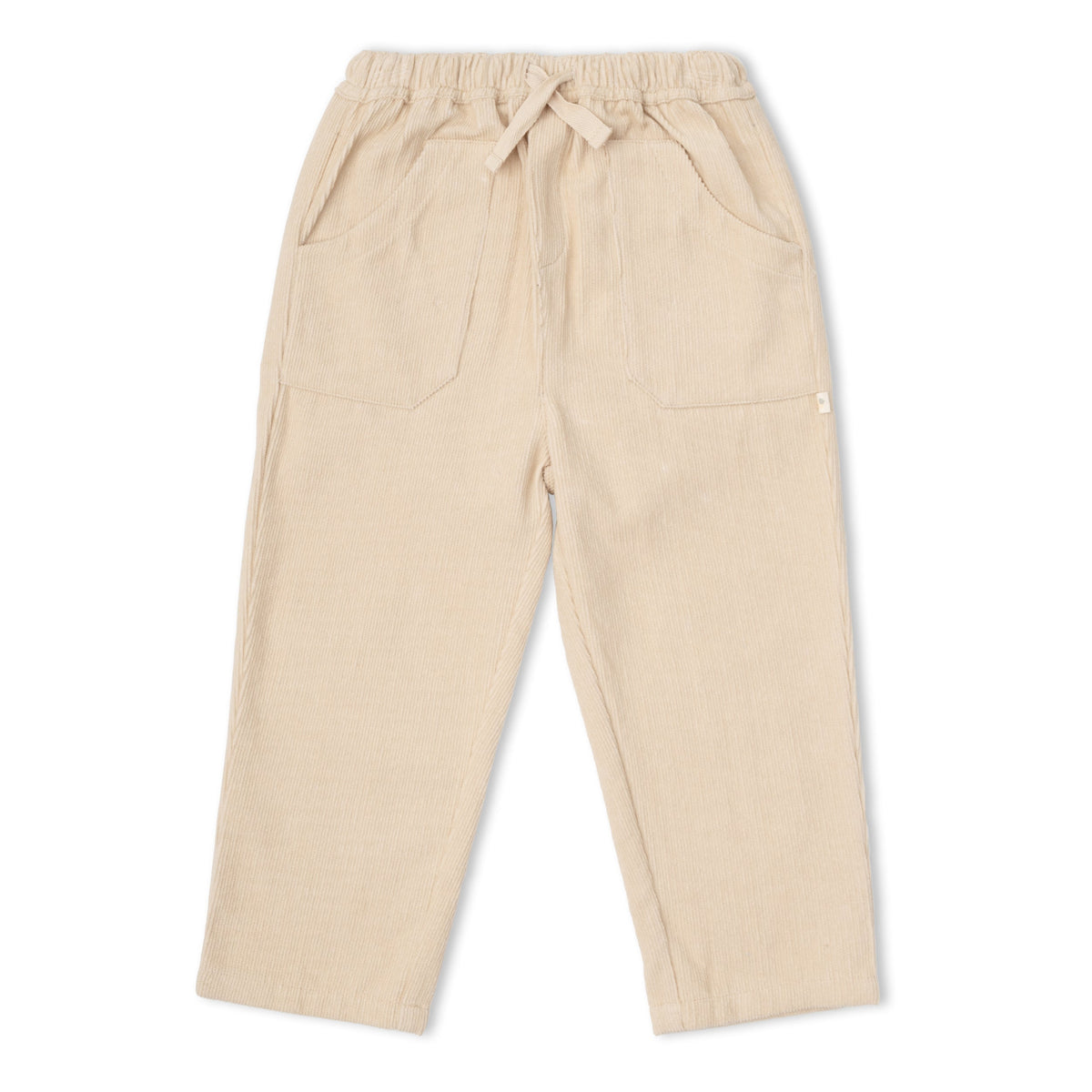 Organic Corduroy Pants - Oat
