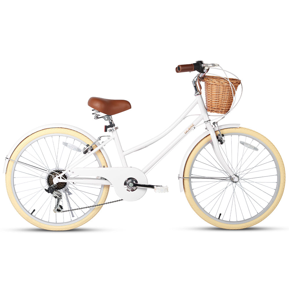 Glerc 24" Beach Cruiser Bike Kids Hybrid Bike - Missy