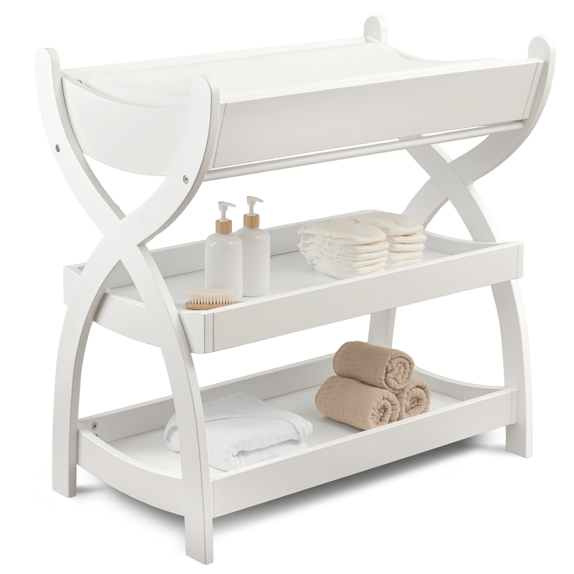 Baby Changing Table by Comfy Cubs - White