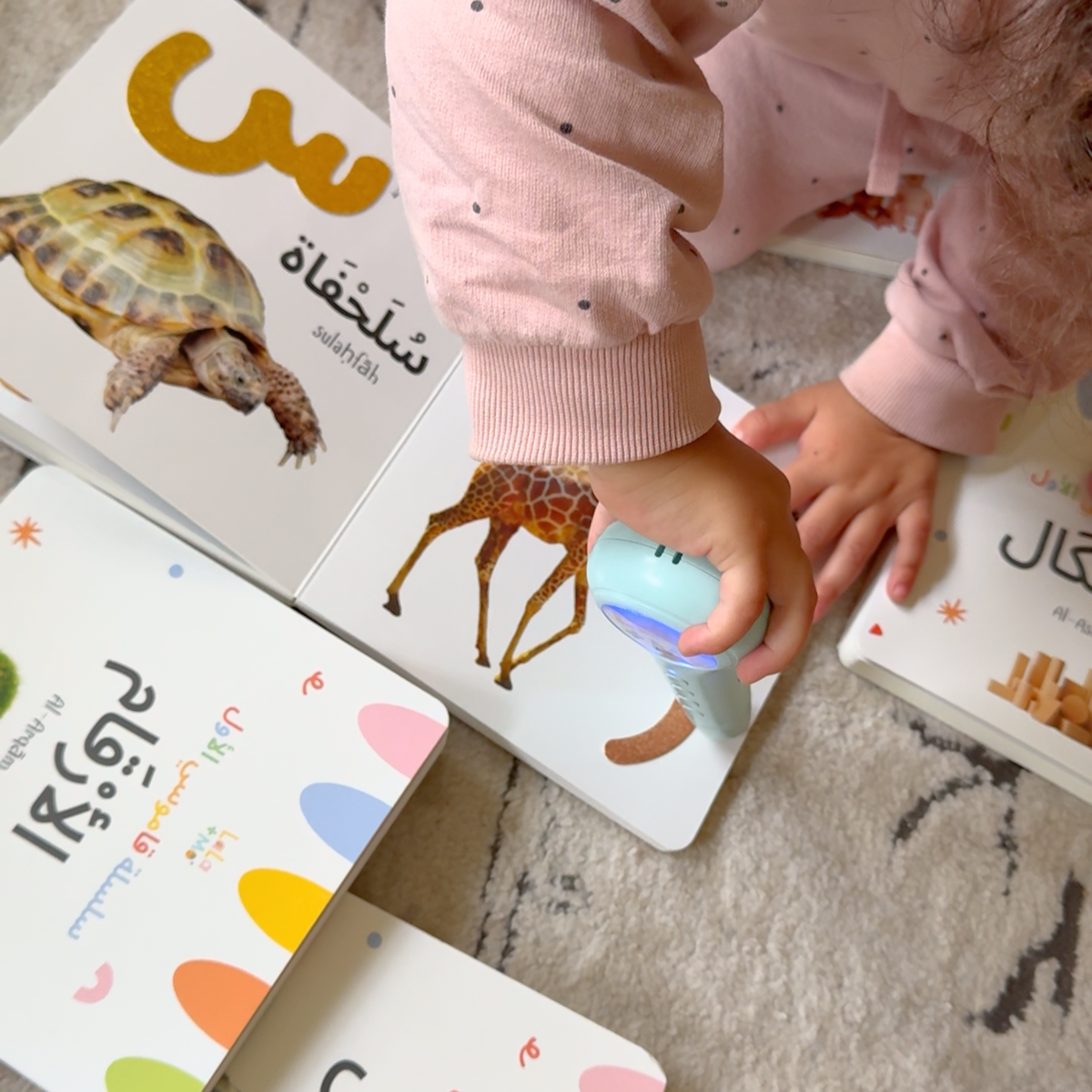 SET OF SIX BOARD BOOKS- My First Arabic Dictionary – Montessori Board Books