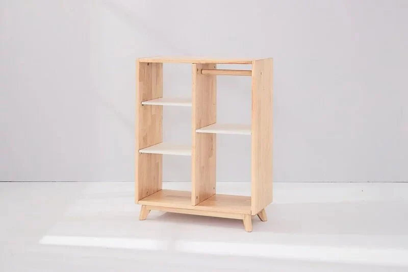 Calla 3 Adjustable Shelf Storage Unit with Hanging Rail MesaSilla USA