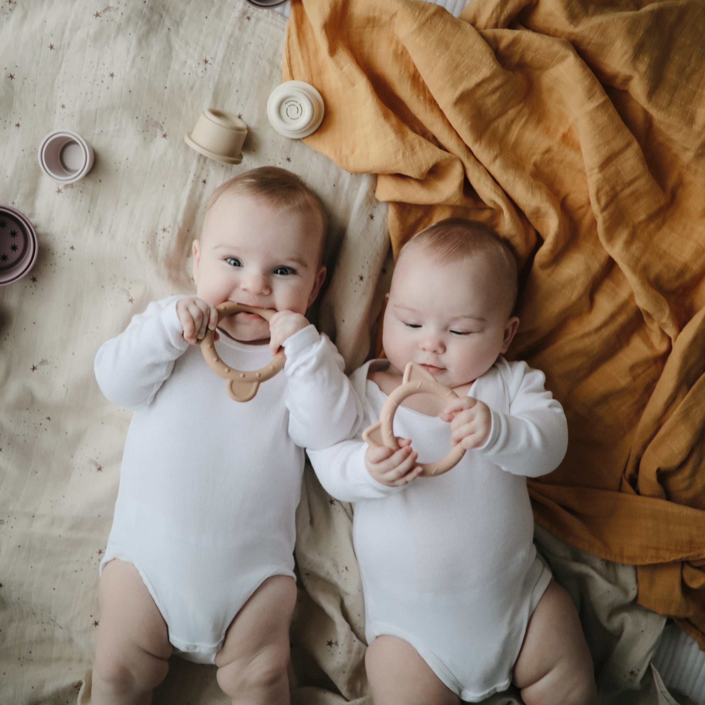 Organic Cotton Muslin Swaddle Blanket Swaddle Mushie