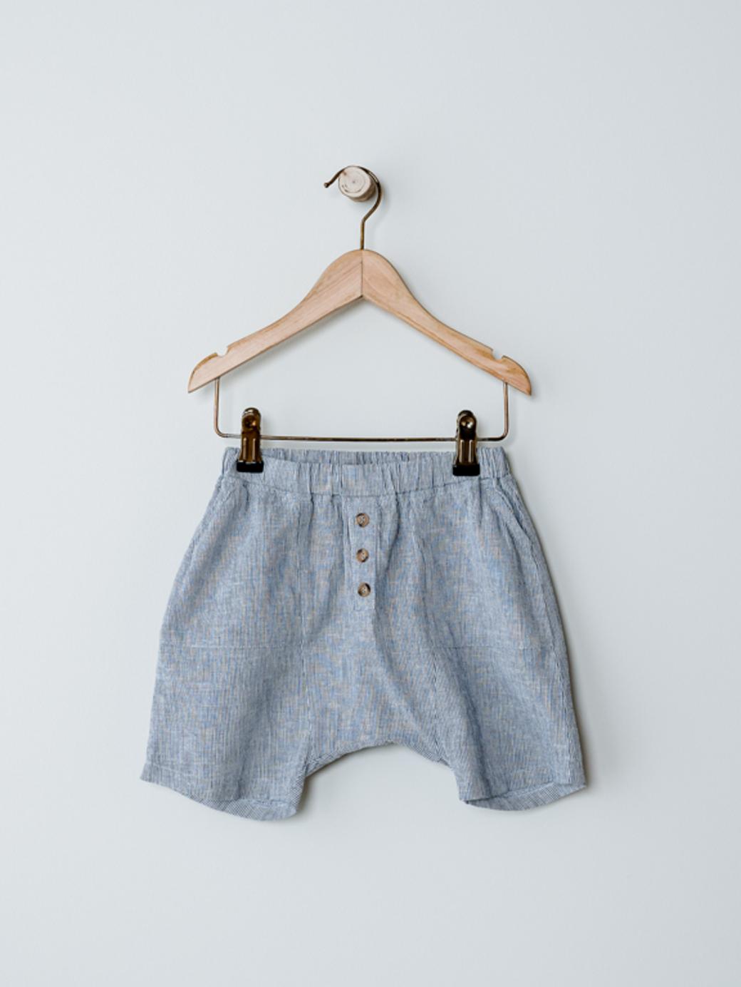 The Explorer Short - French Stripe