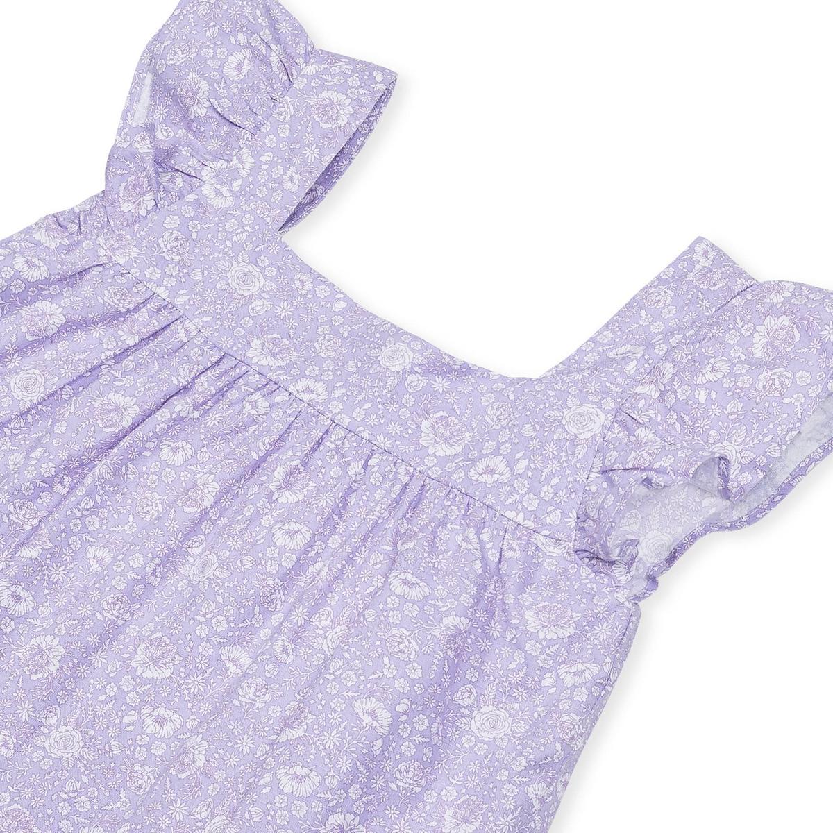 Faux Top Romper - Lavender Fields Floral