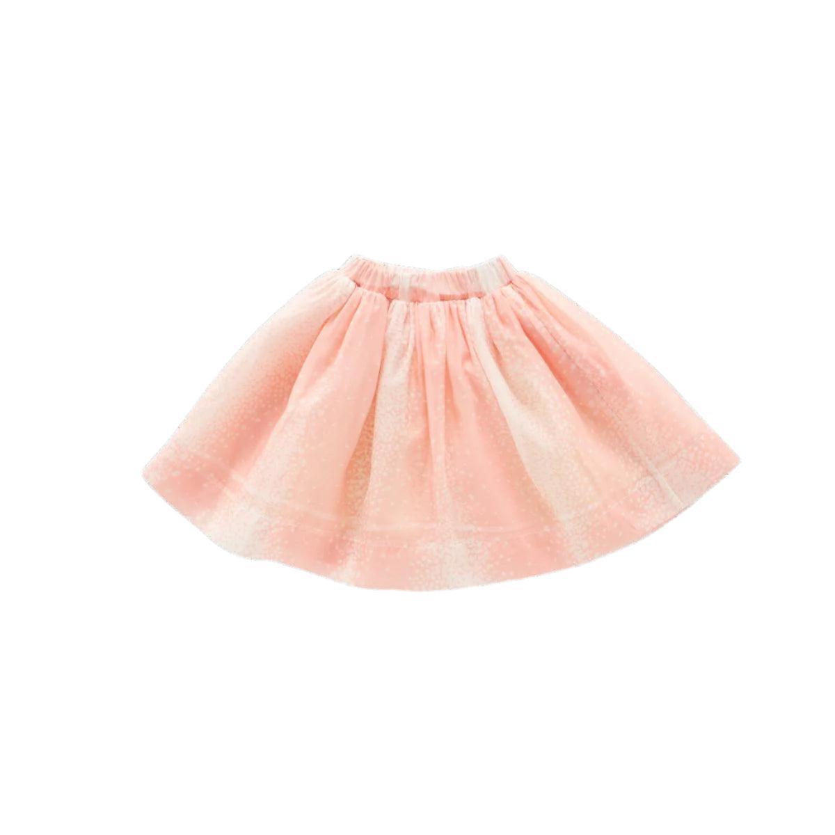 Layered Organza Skirt - Pink