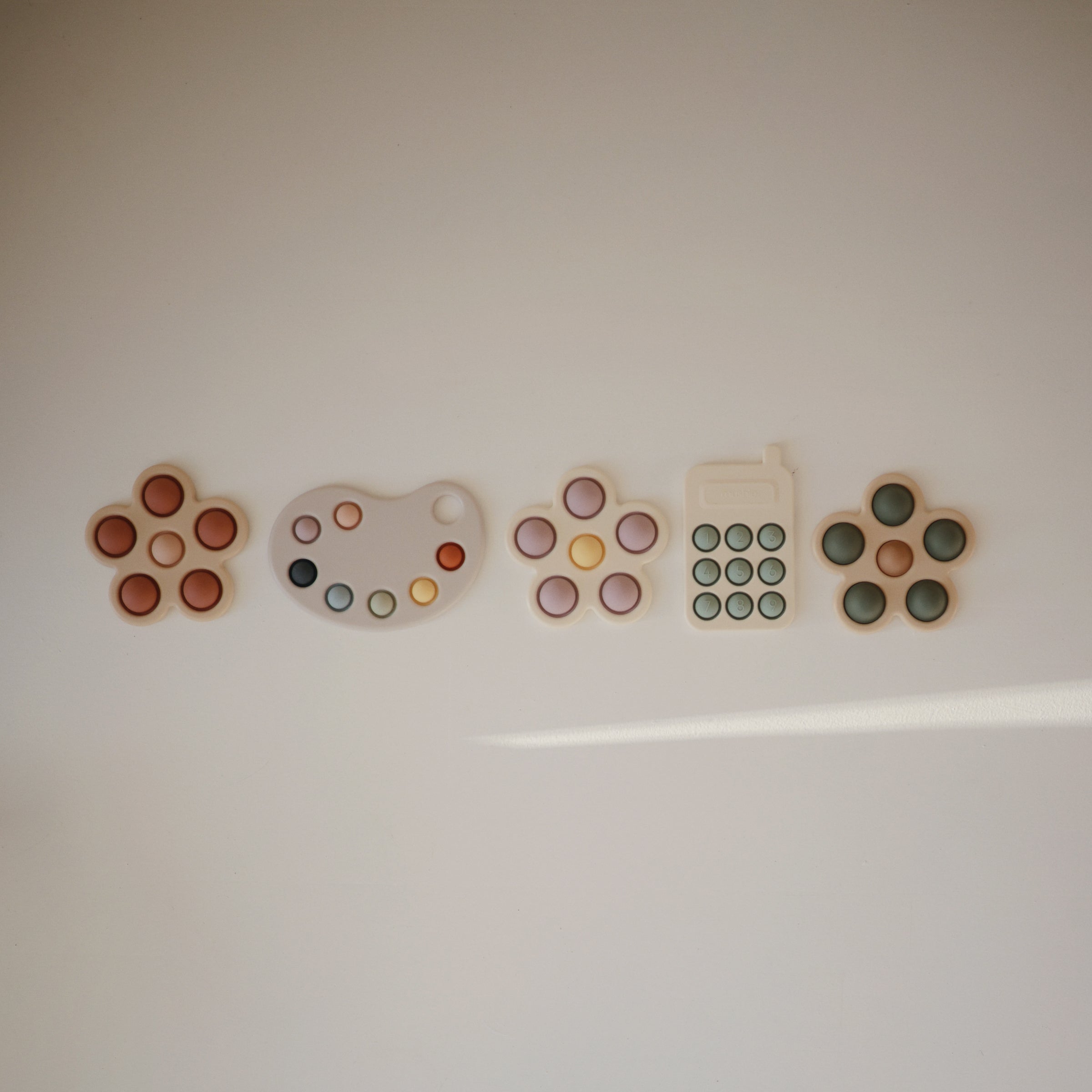 Flower Press Toy Press Toy Mushie