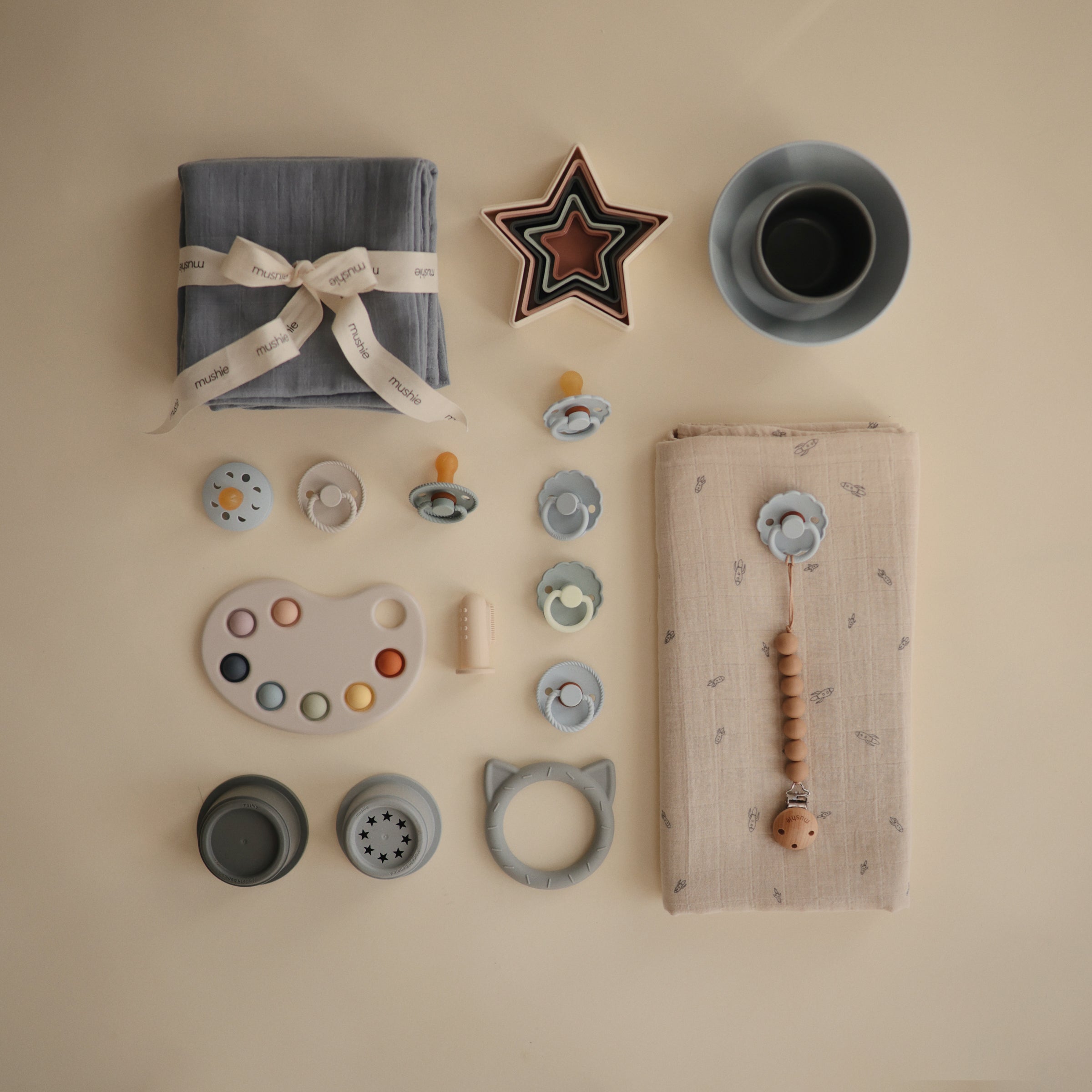 Round Dinnerware Bowl, Set of 2 Dinnerware Mushie