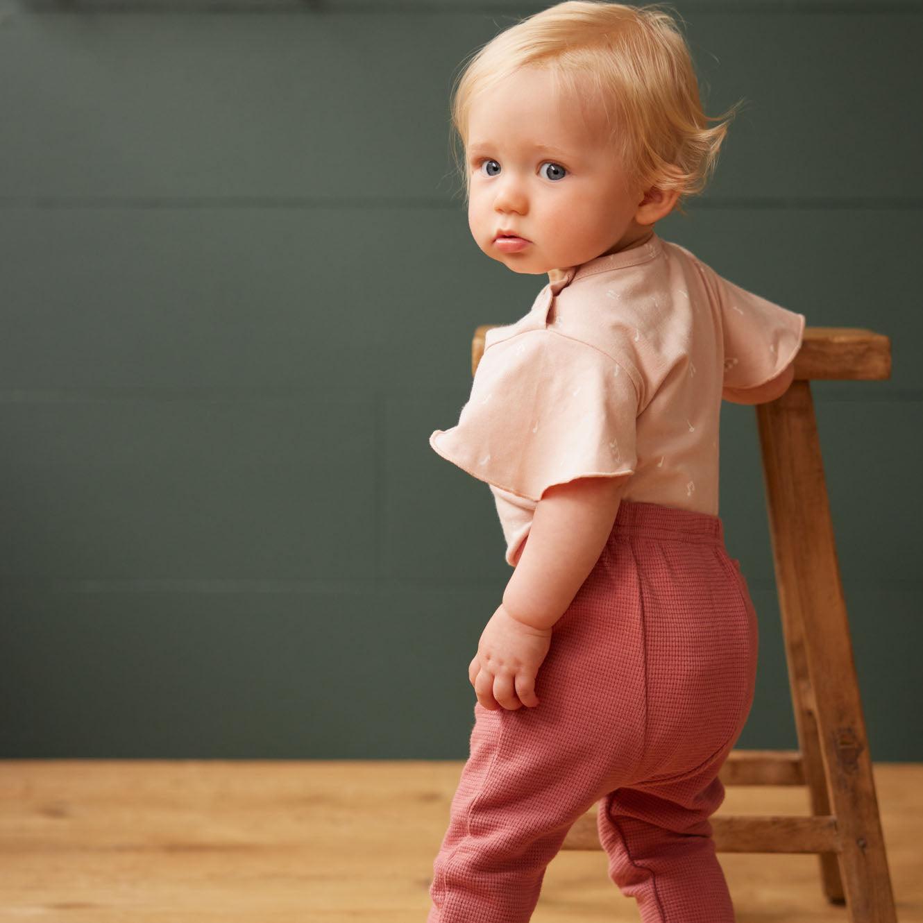 Petal Sleeve Bodysuit - Melody Print