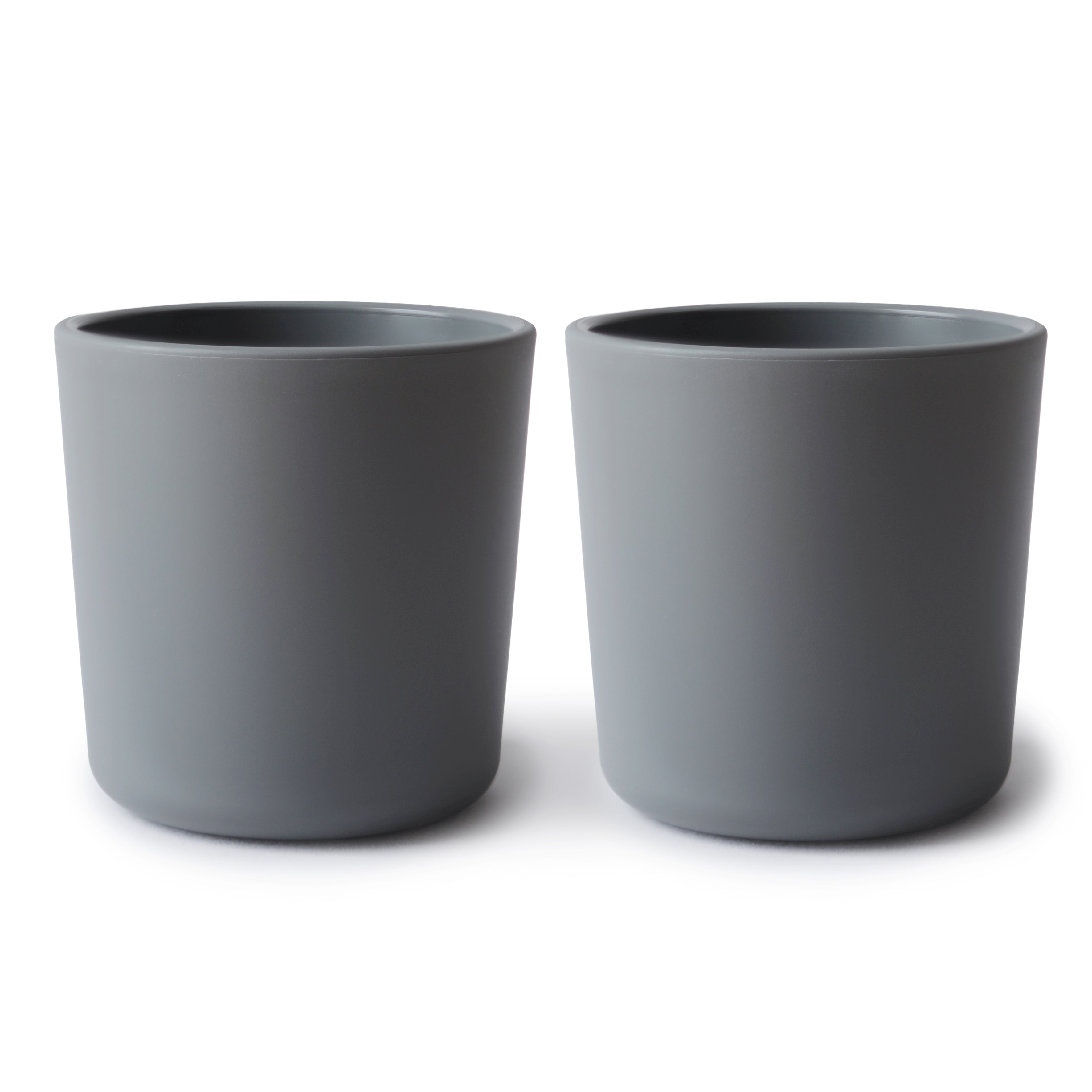Dinnerware Cup, Set of 2 Dinnerware Mushie Smoke