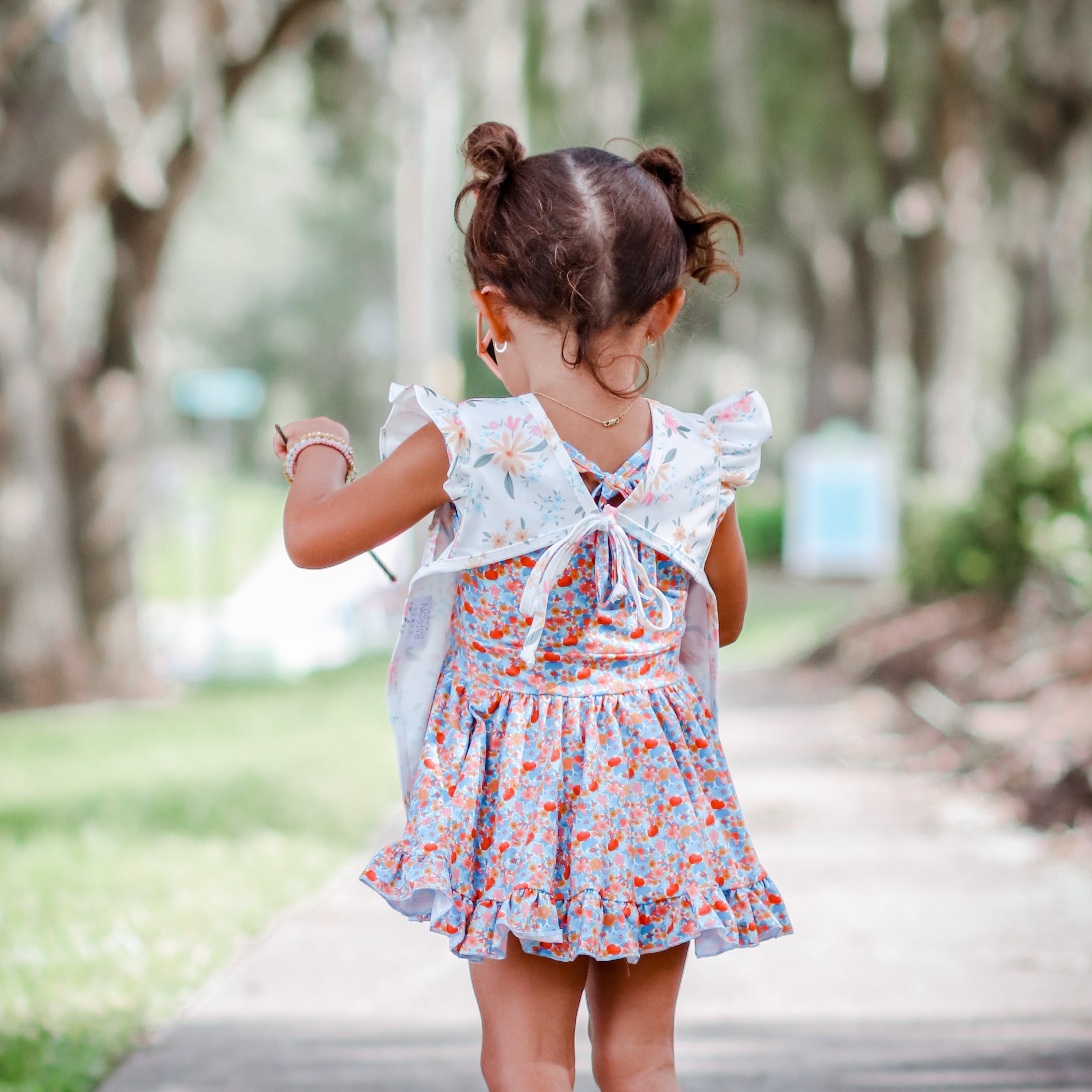 Pastel Floral Flutter Bapron BapronBaby