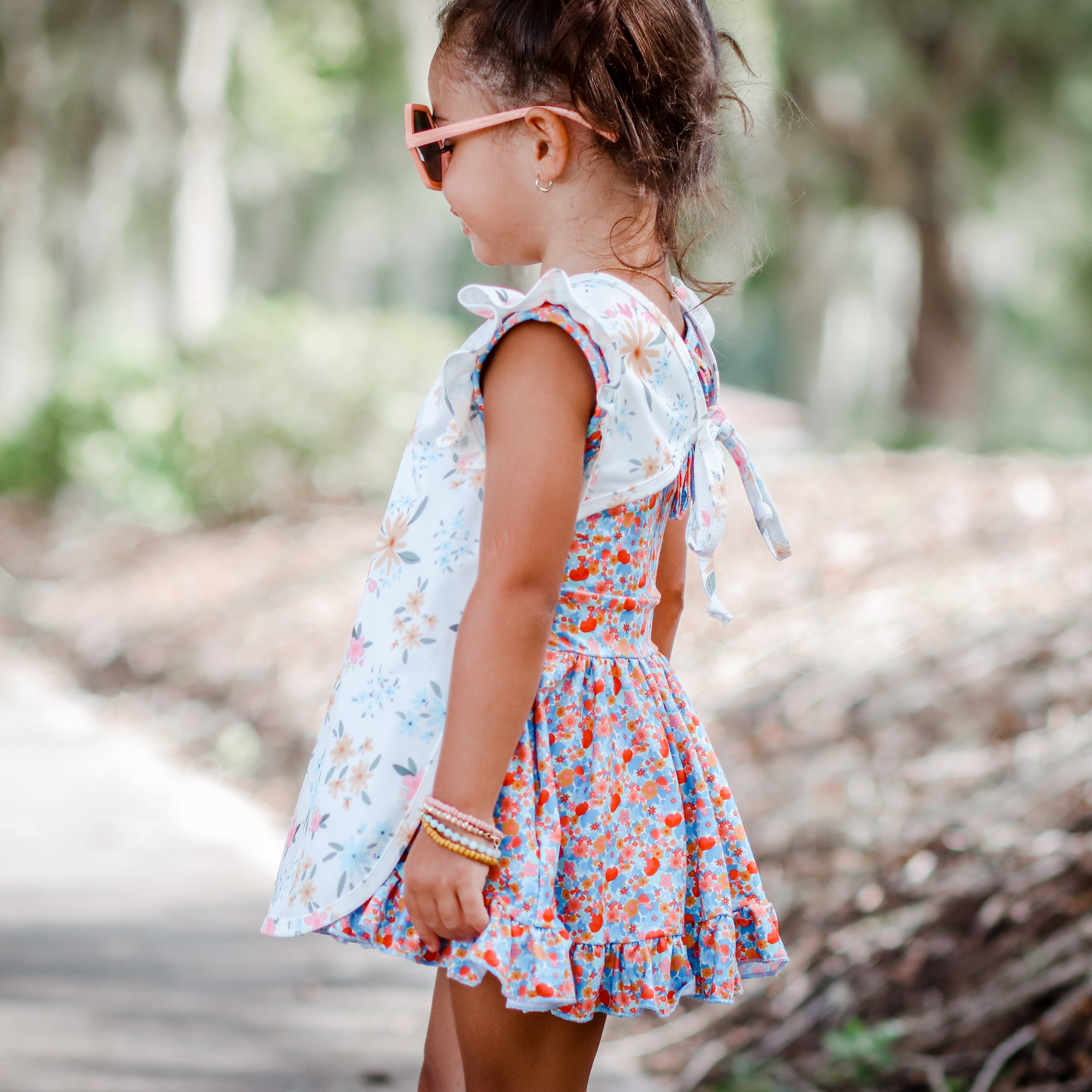 Pastel Floral Flutter Bapron BapronBaby