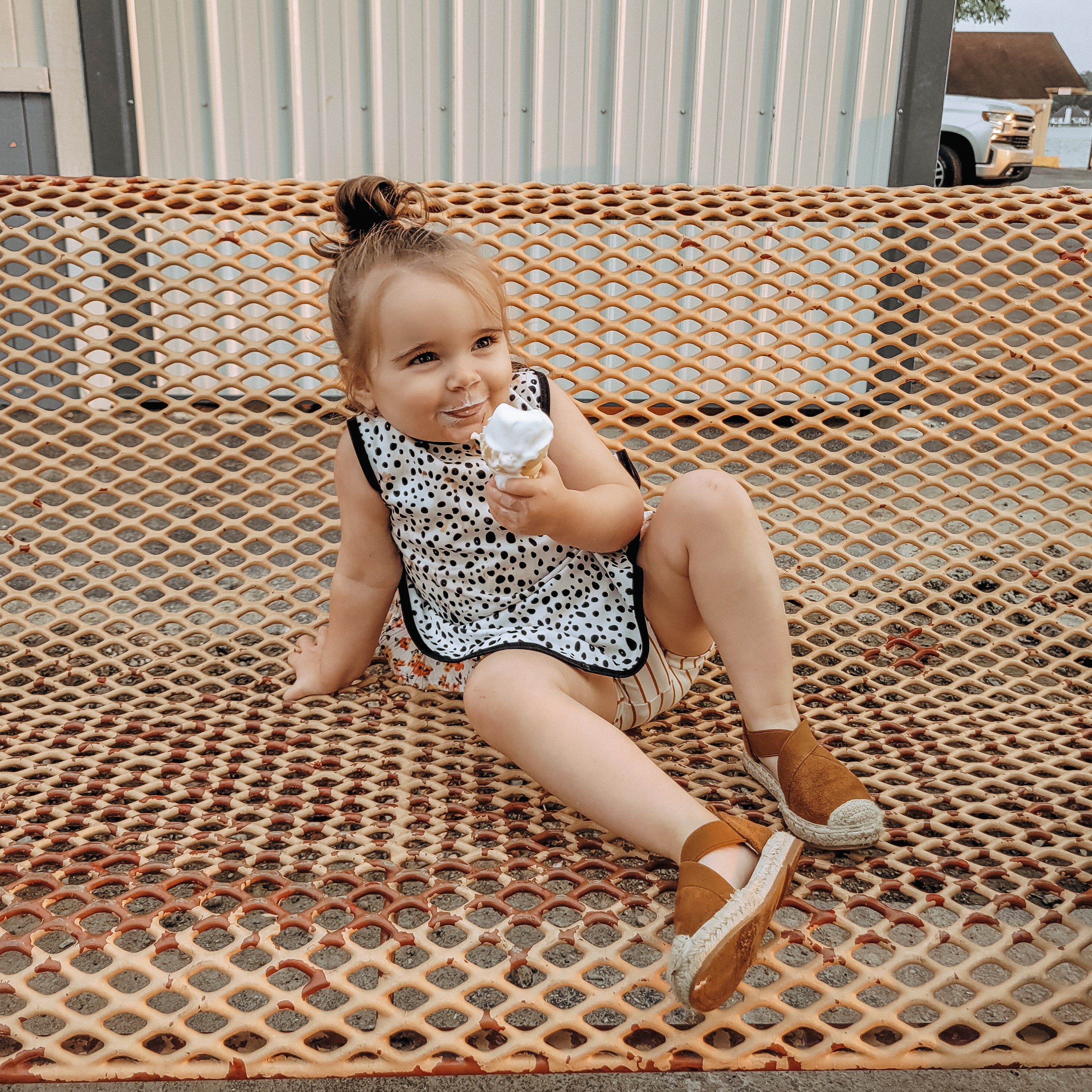 Organic Dot Bapron BapronBaby