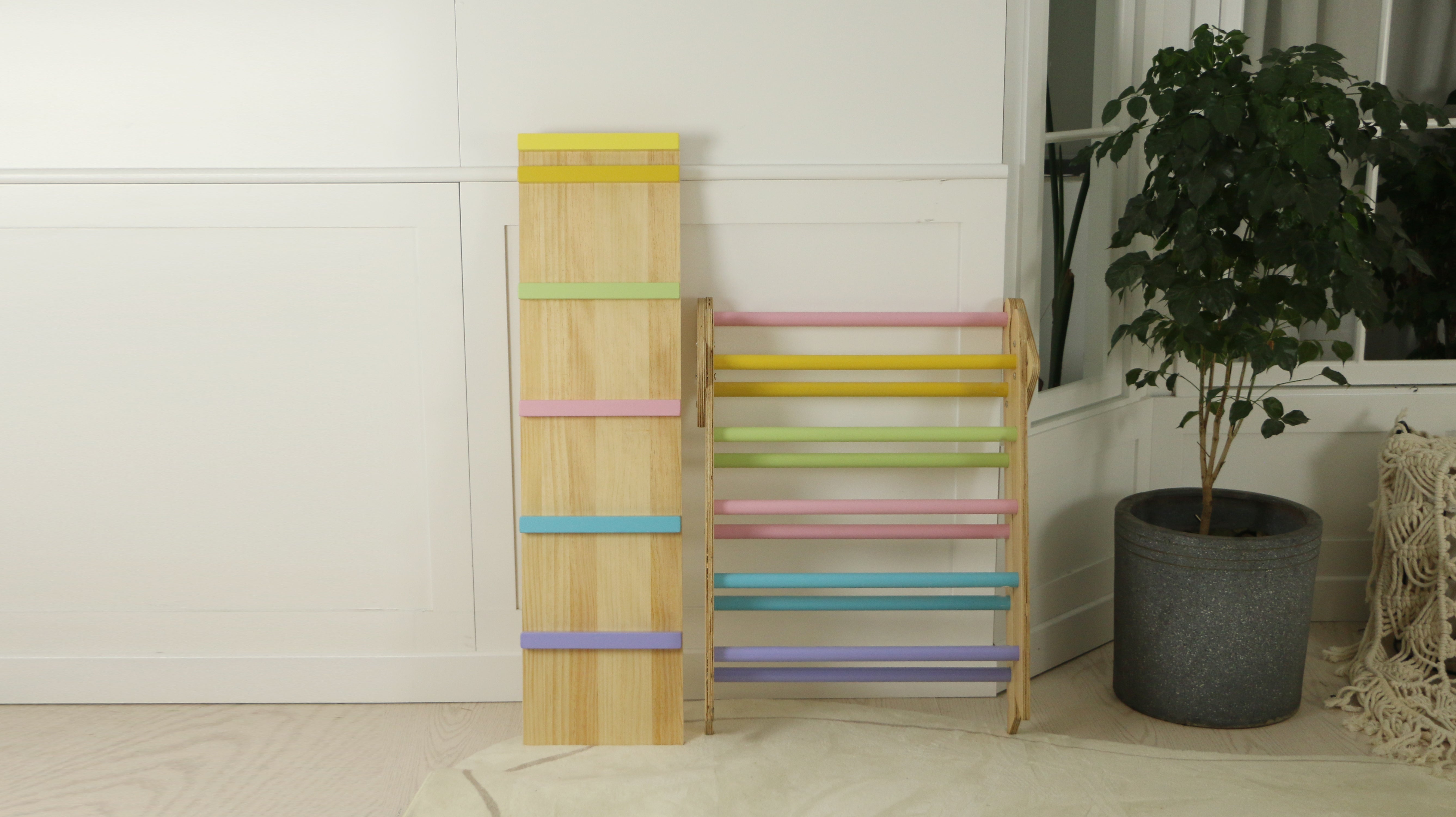 Olive- Pikler Triangle Ladder and Climber Slide - Multiple Sizes Indoor Avenlur.com