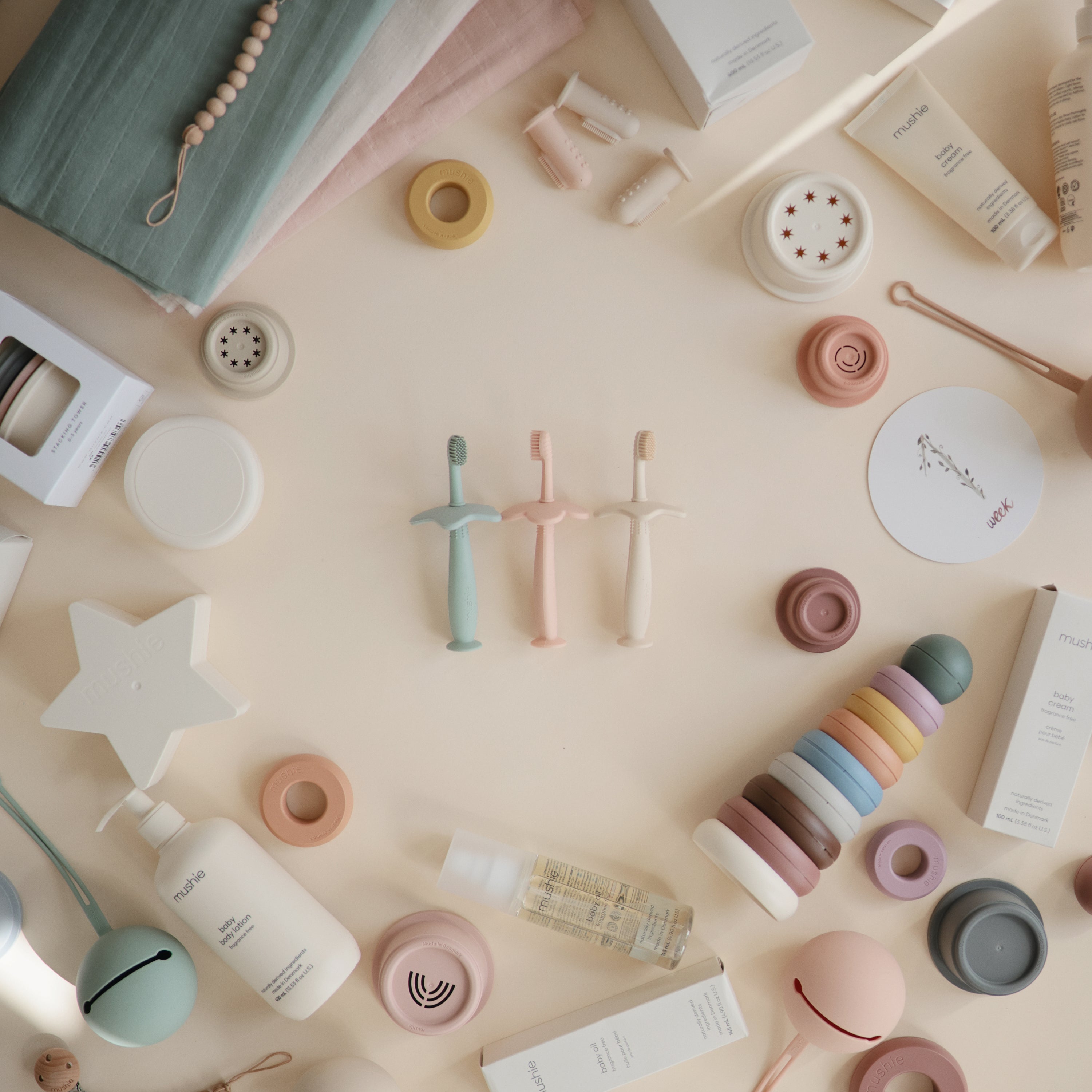 Flower Training Toothbrush Training Toothbrush Mushie