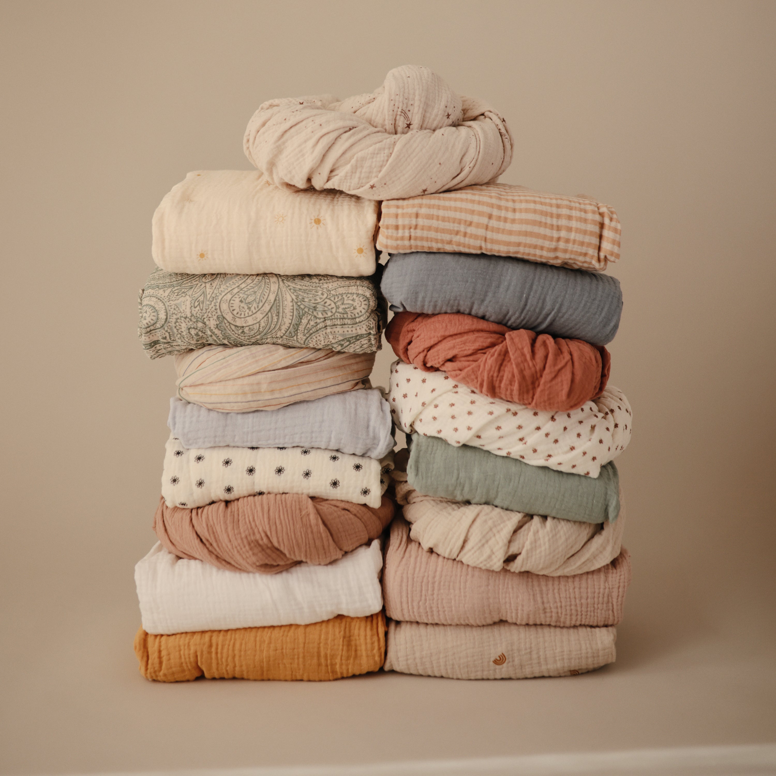 Mini Muslin Crib Sheet mini crib sheet Mushie