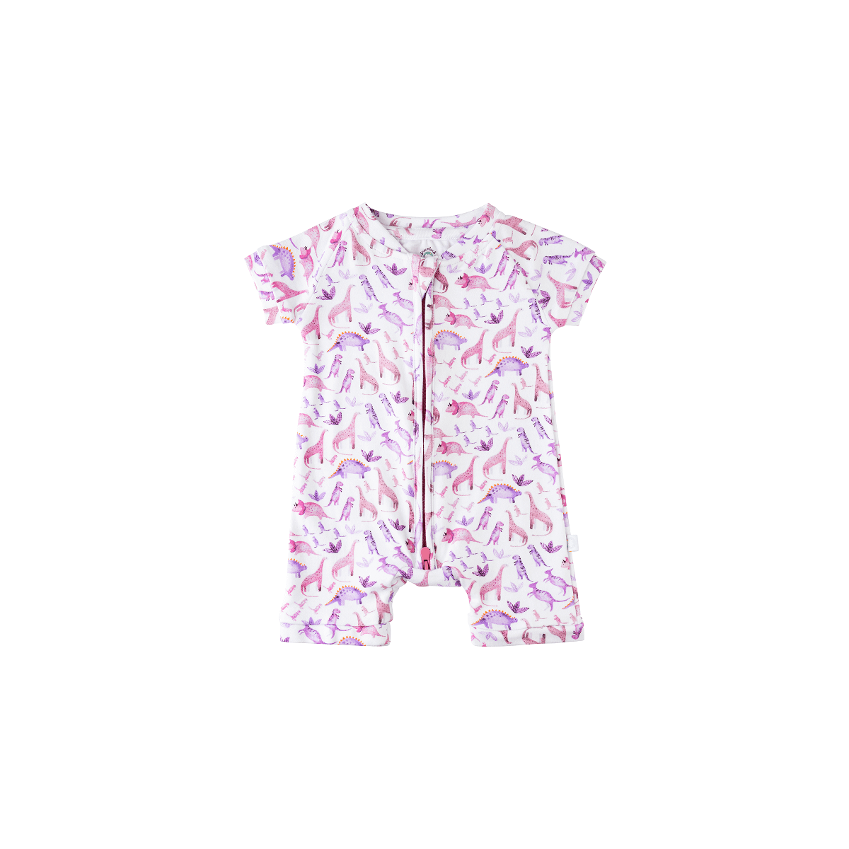 Baby Short-Sleeve Bamboo Romper