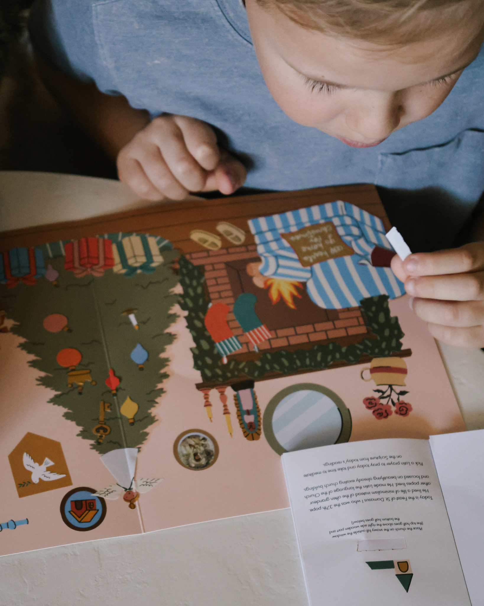 2025 Sticker Liturgical Advent Calendar