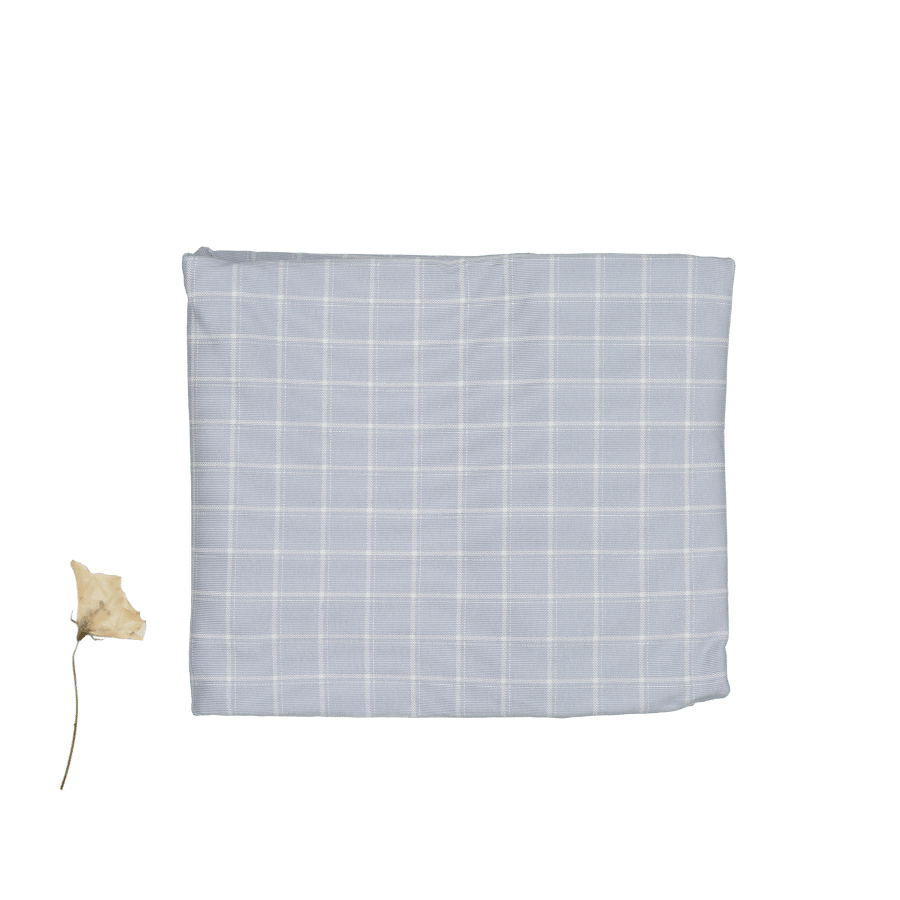 The Printed Blanket - Blue Grid Blanket Lovely Littles