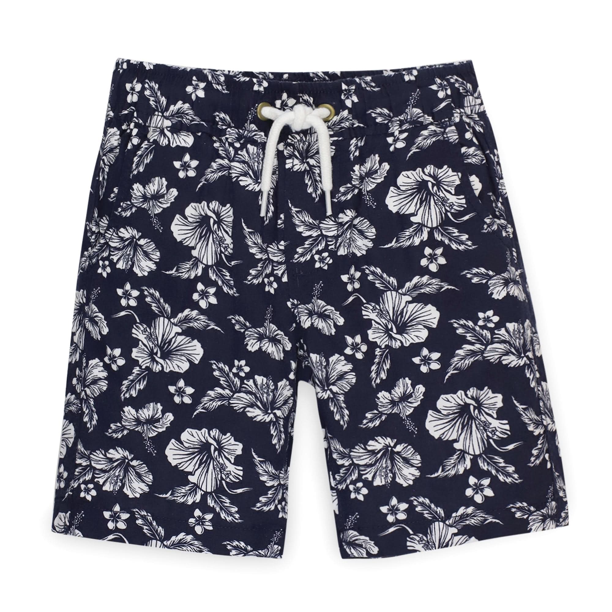 Relaxed Linen Pull-On Short - Baby