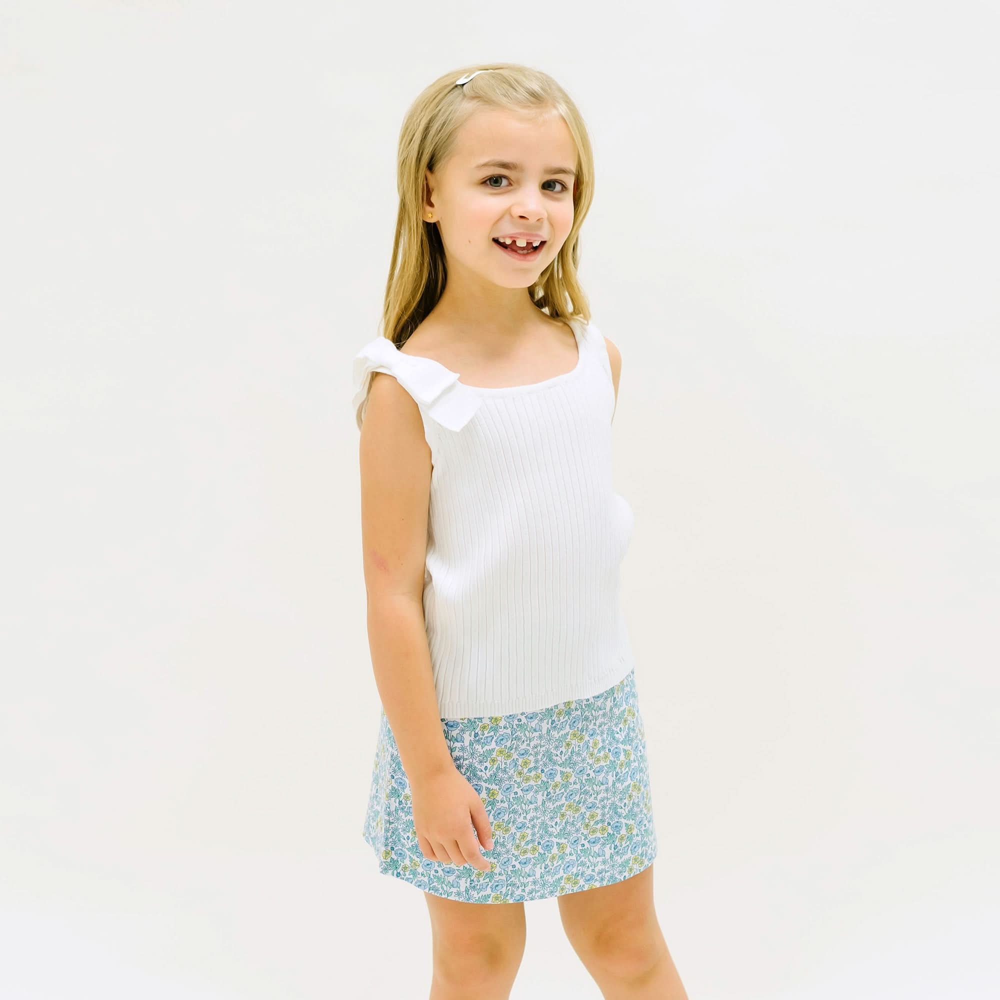 Bow Sweater Tank - Baby