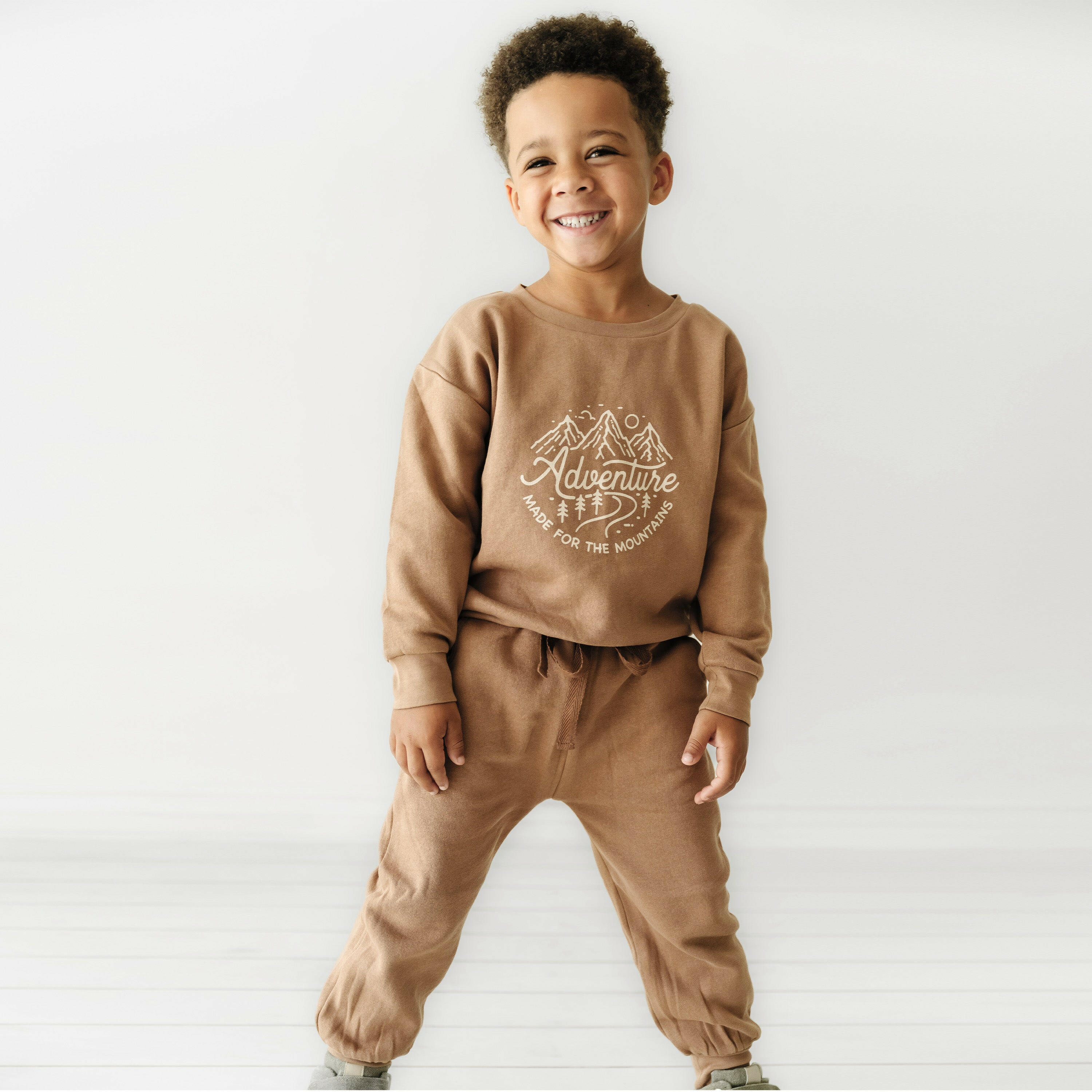 Organic Kids Sweatshirt - Adventure Sweatshirt Makemake Organics