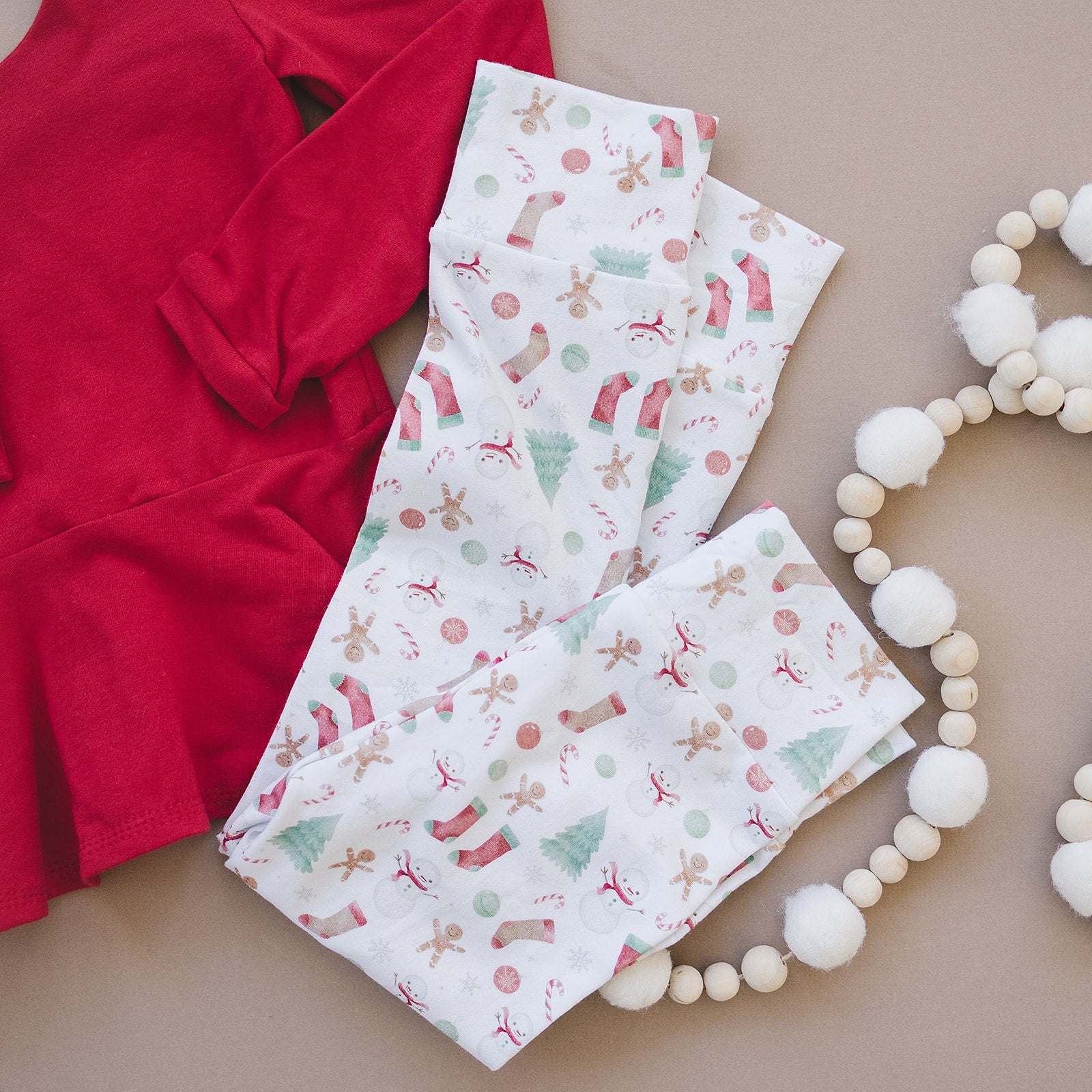 Snowman Doodle Leggings (Matching) Leggings doodle & jack