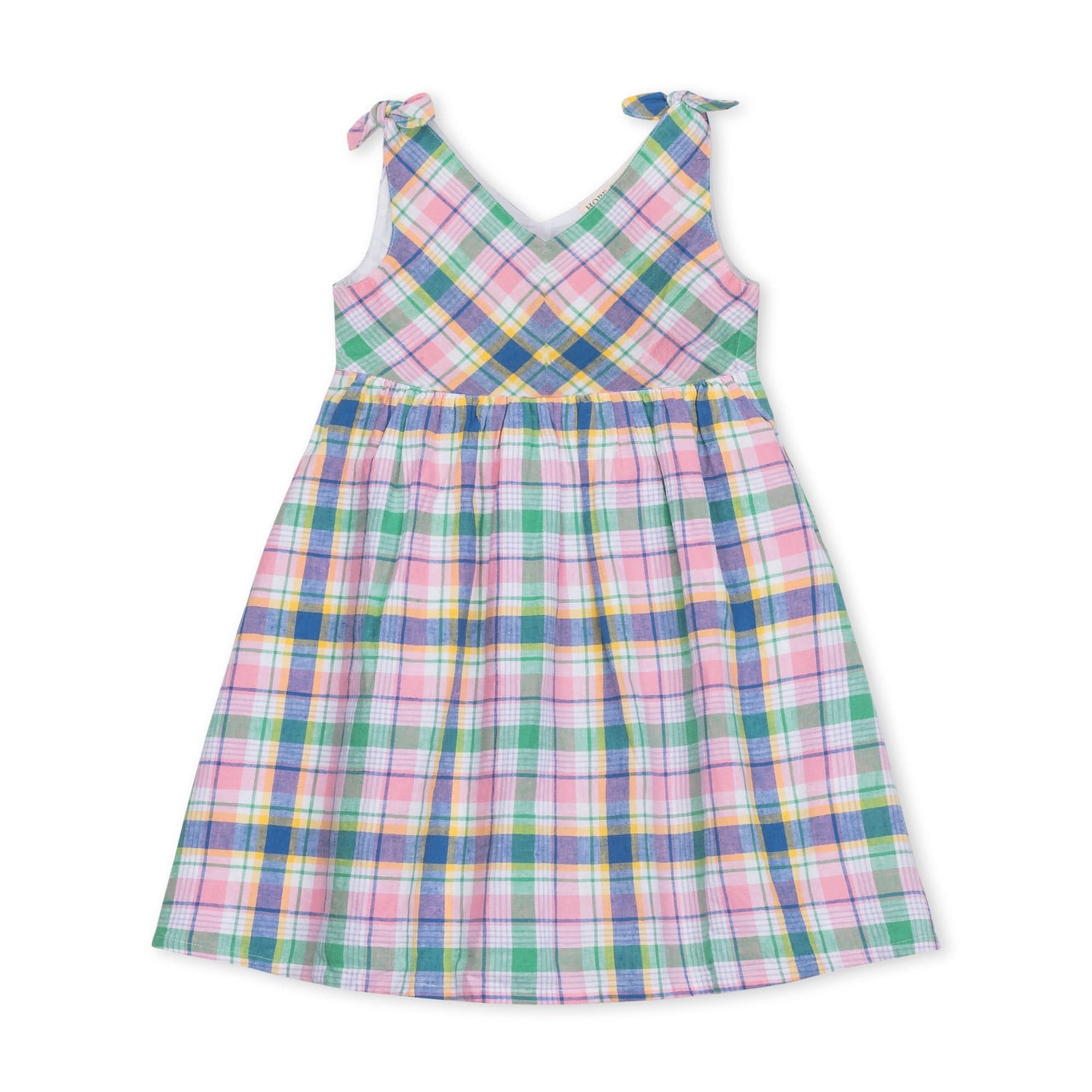 Bow Shoulder Swing Dress