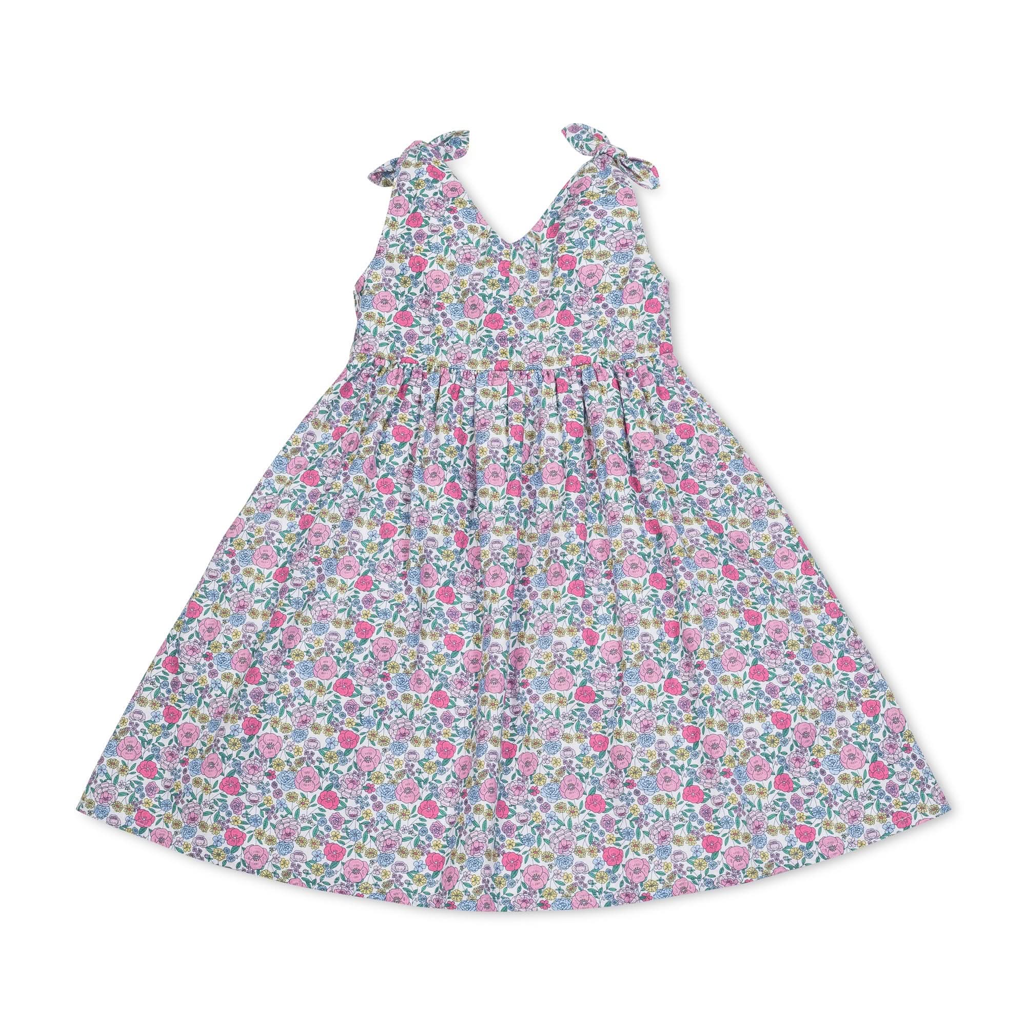 Bow Shoulder Swing Dress
