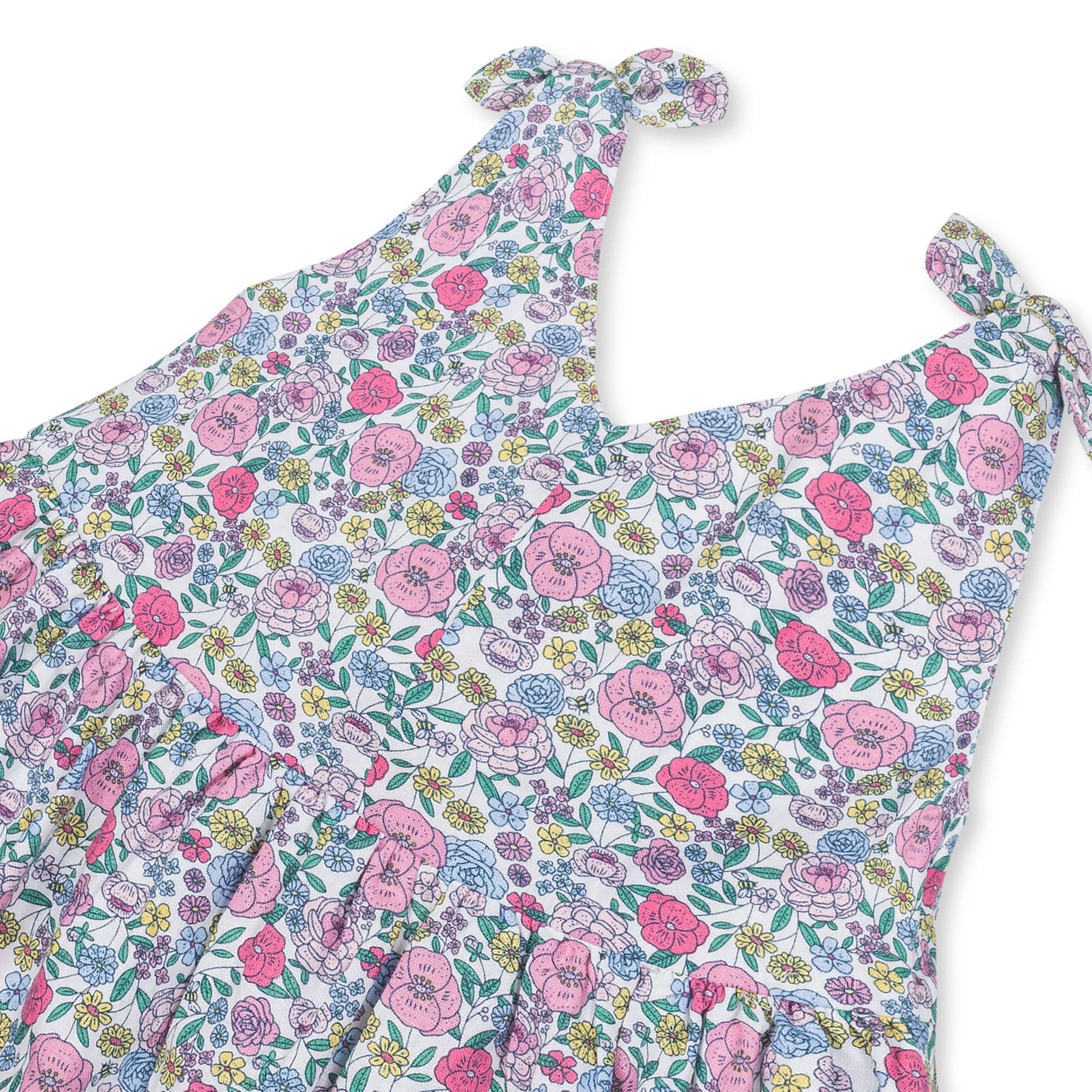 Bow Shoulder Swing Dress