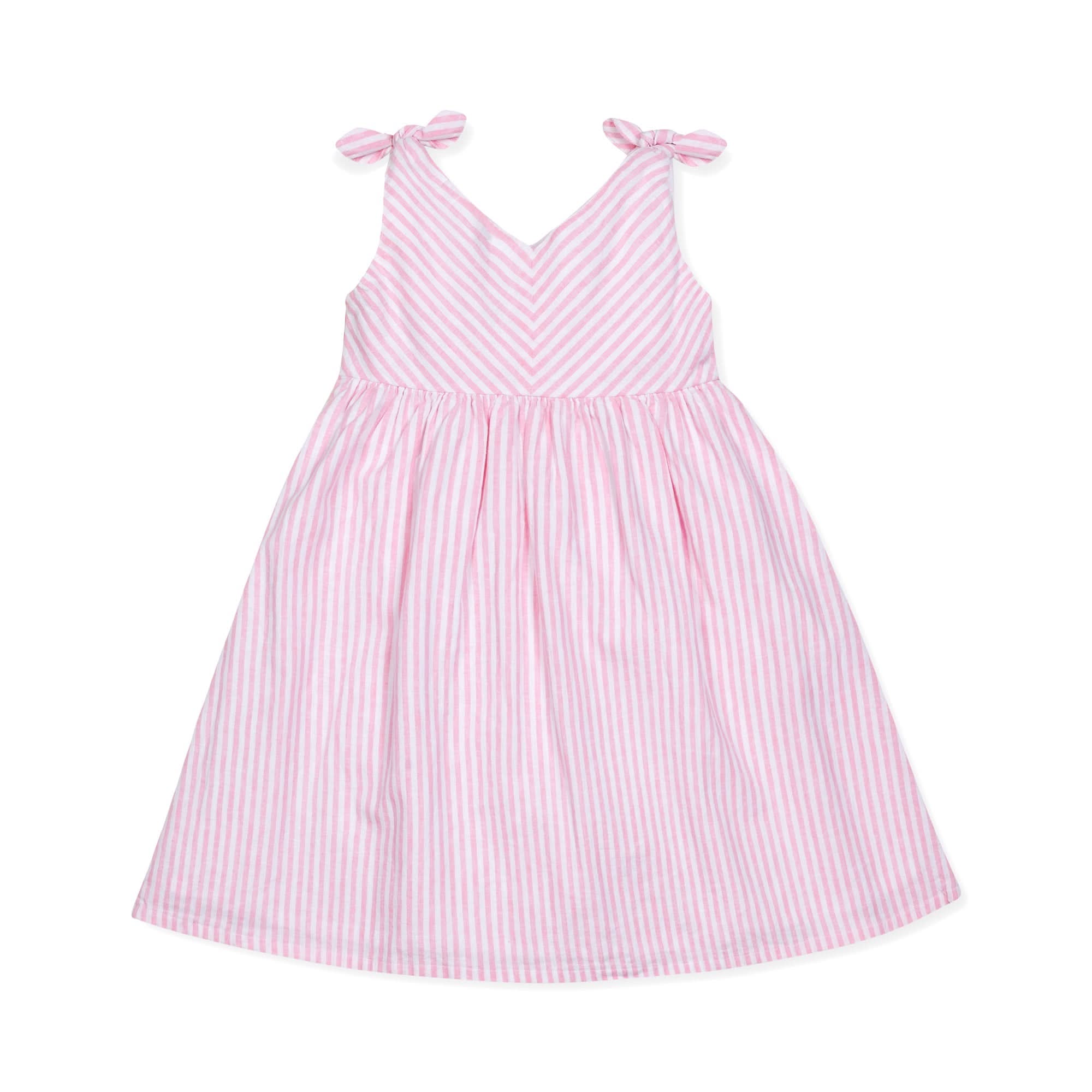 Bow Shoulder Swing Dress